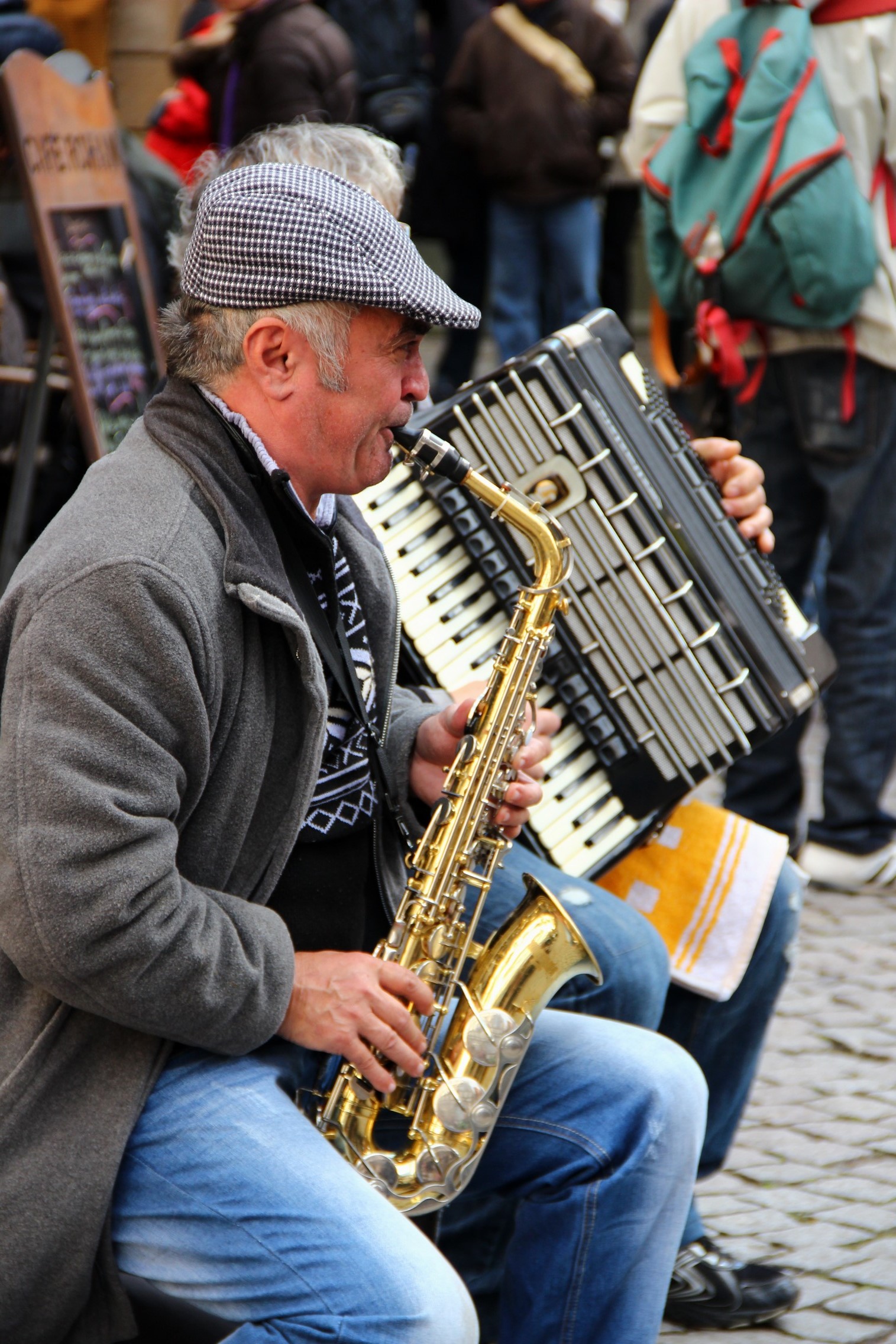 Saxophonist in Strasbourg