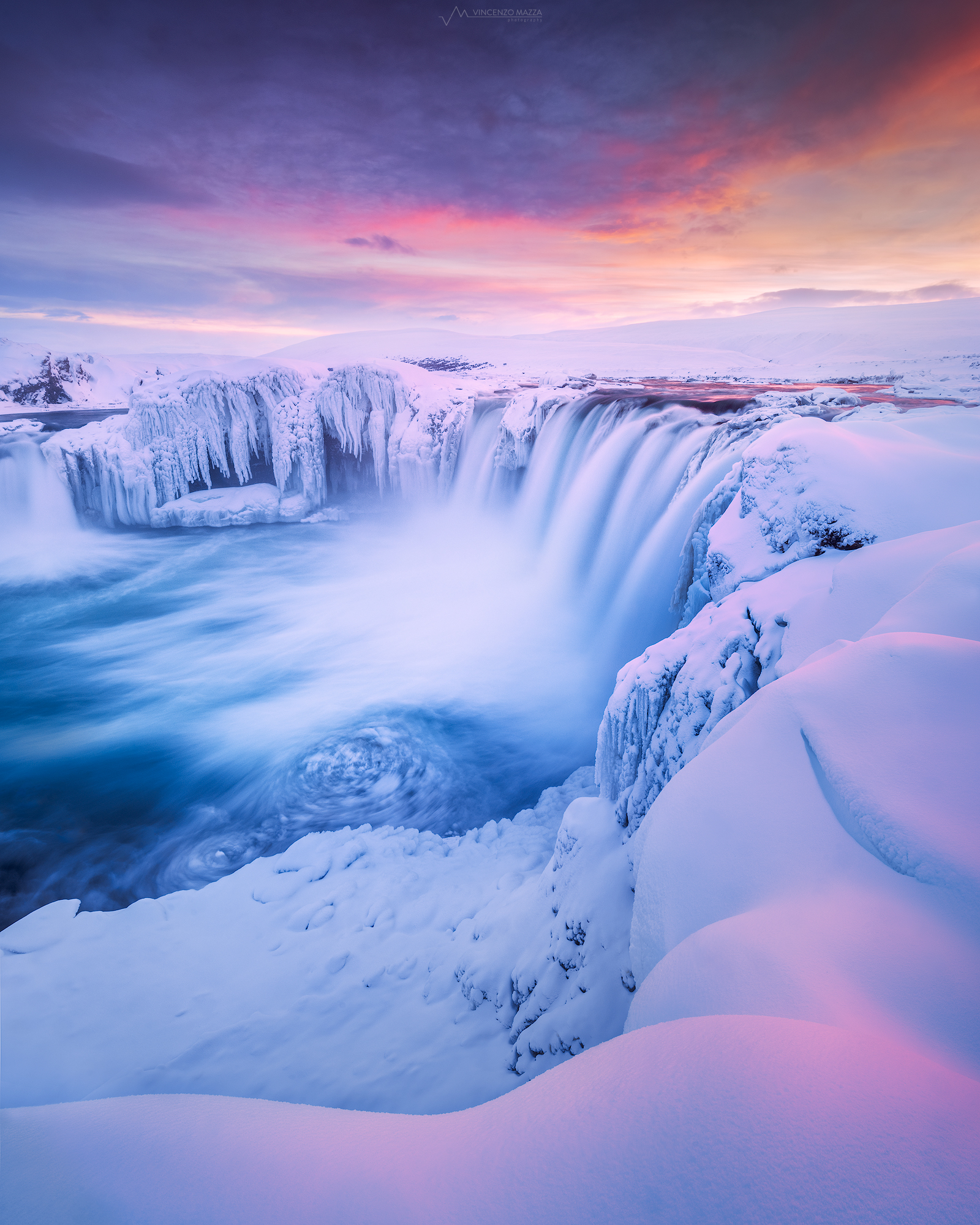Godafoss in inverno