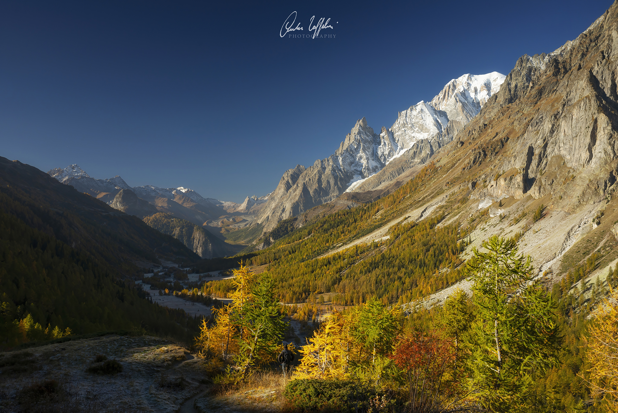 Mont Blanc and Val Ferret