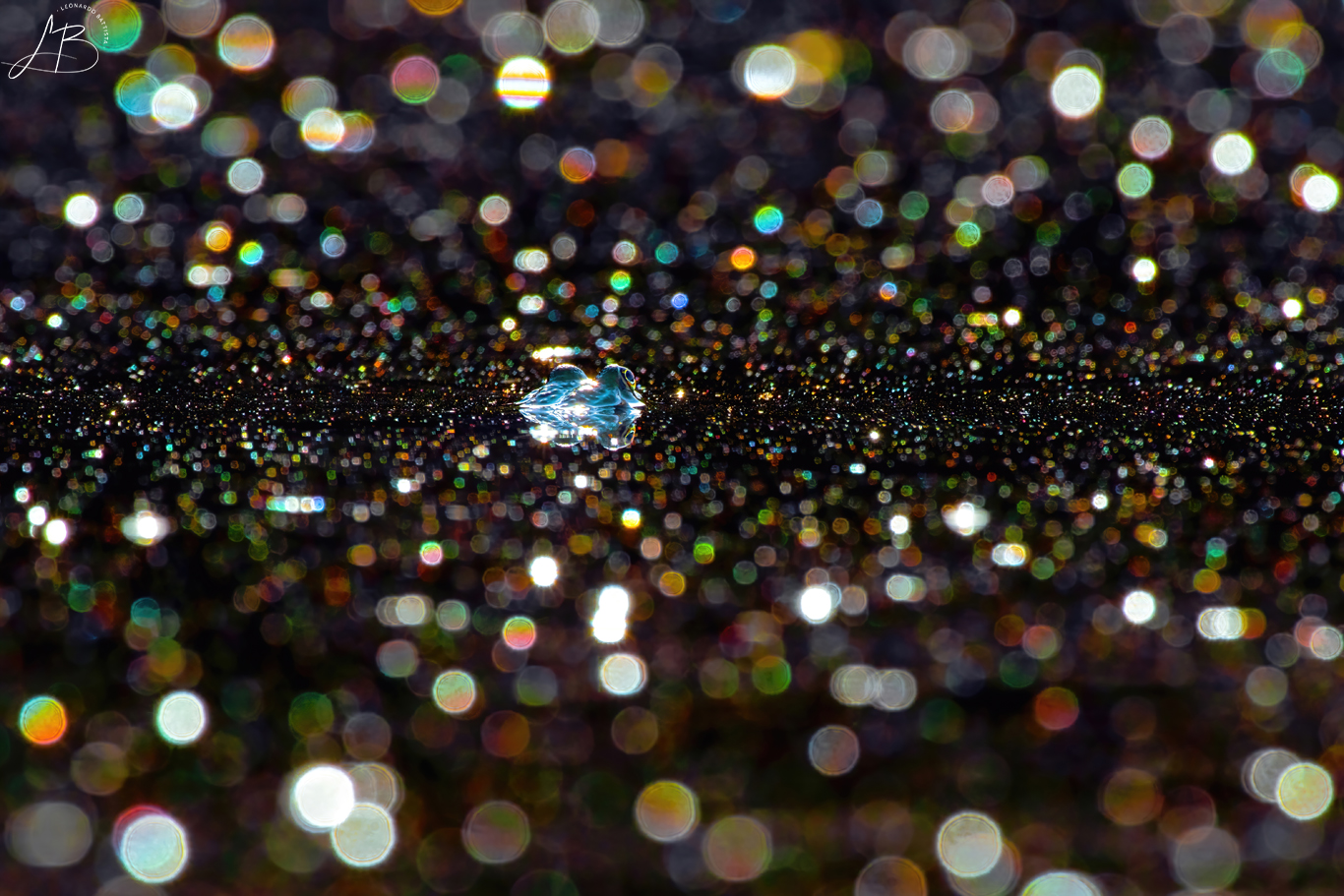 Psychedelic frog ( Esculent frog)