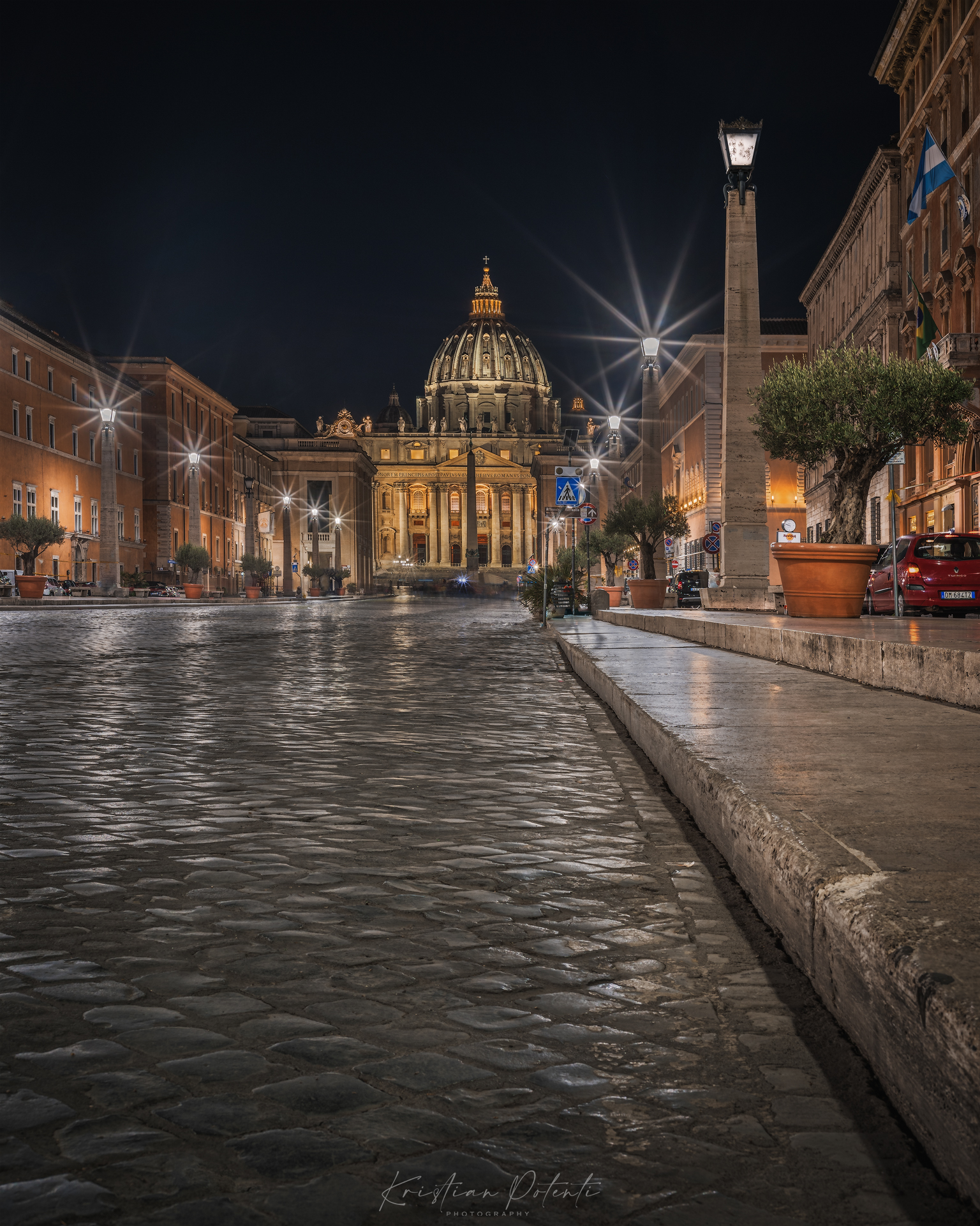 San Pietro con il suo cupolone