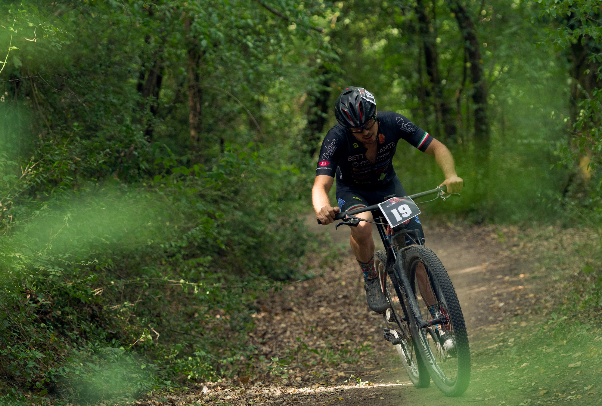 Nel bosco, MTB