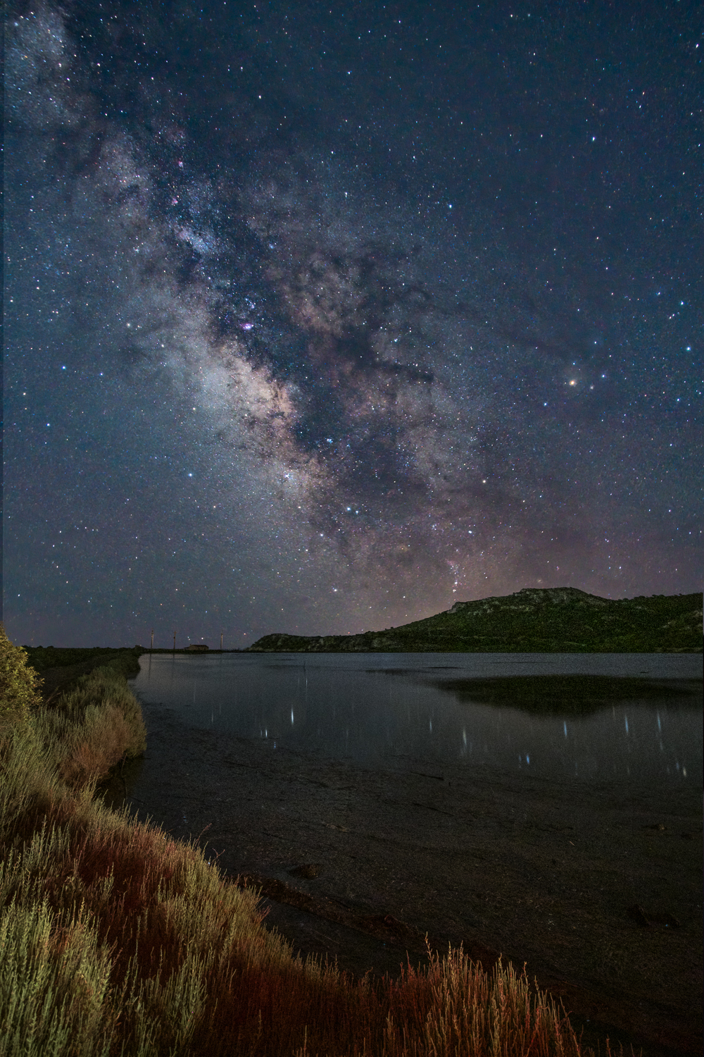 Reflected Milky Way