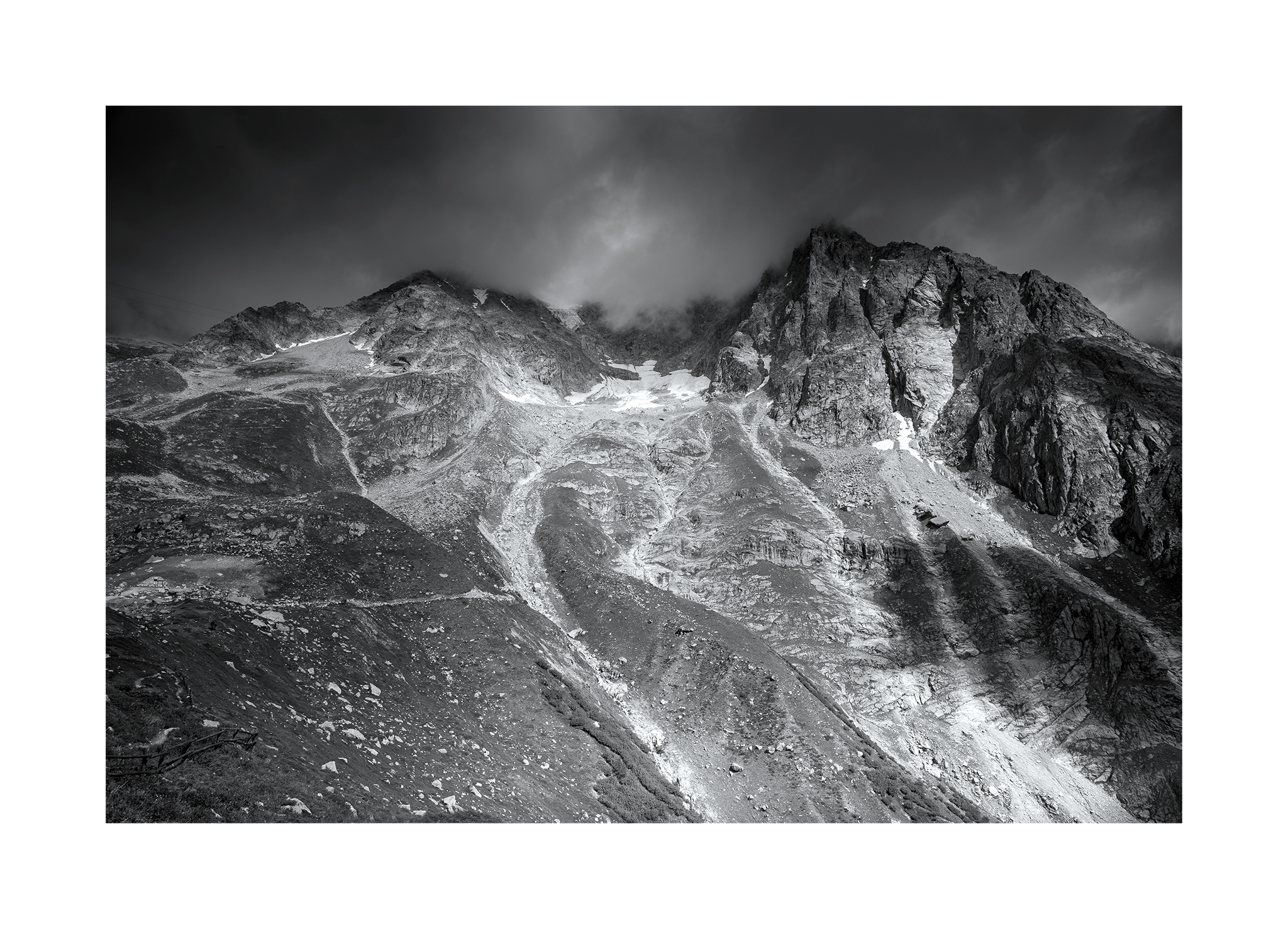 Verso il Monte Bianco