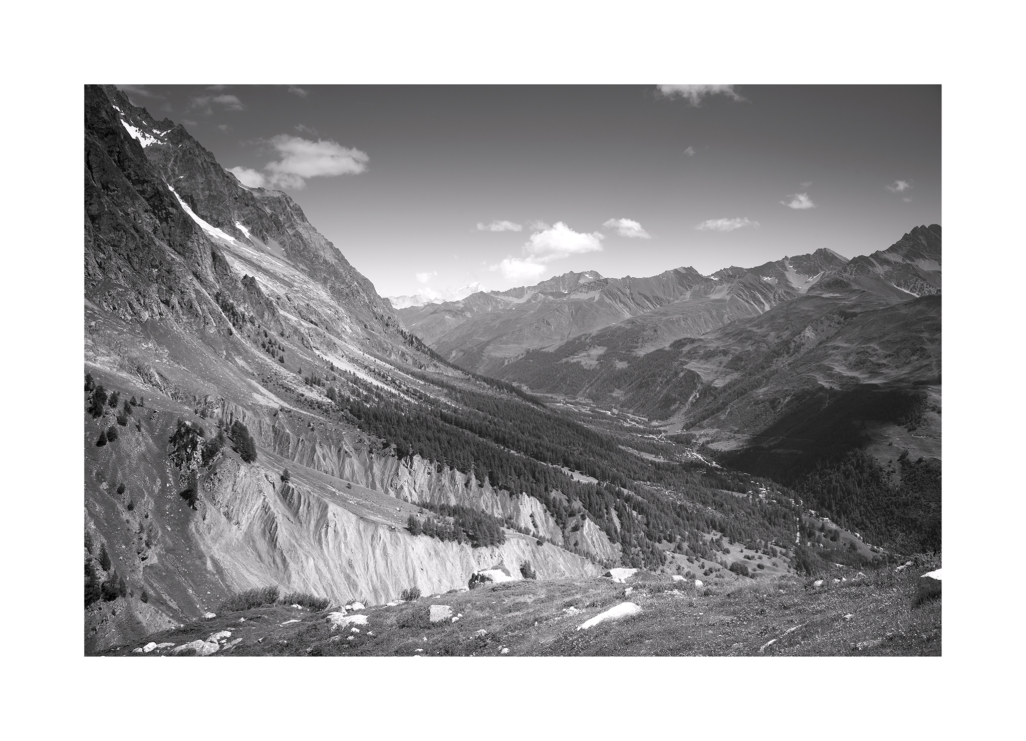 Ai piedi del Monte Bianco