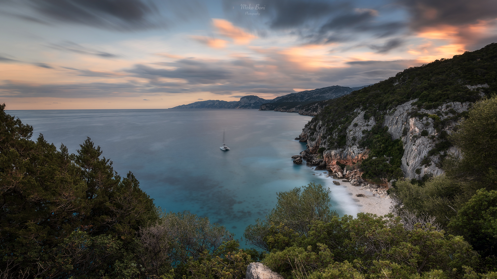 Cala Gonone sunset