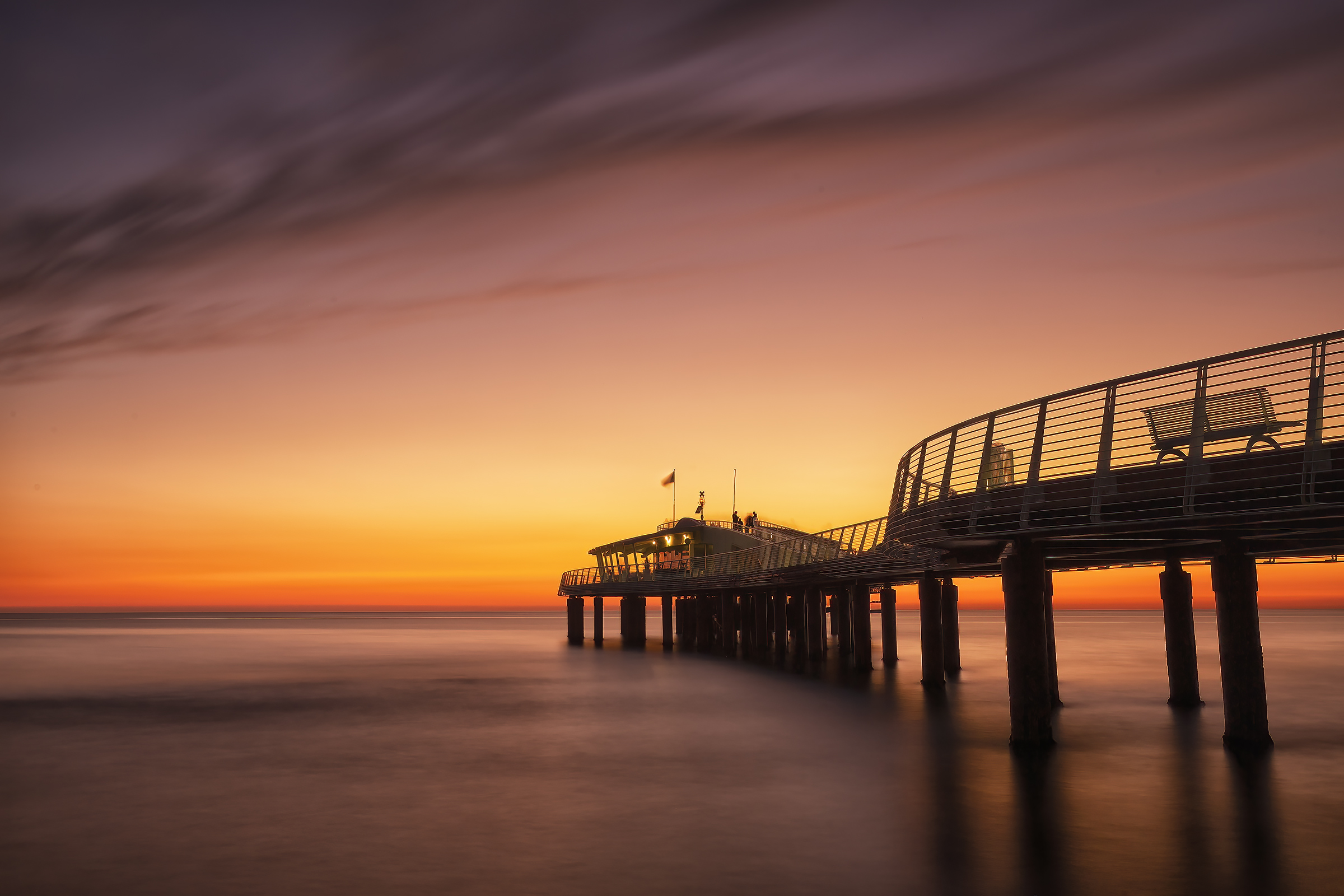 Il pontile e sempre il pontile....  Lido di camaiore