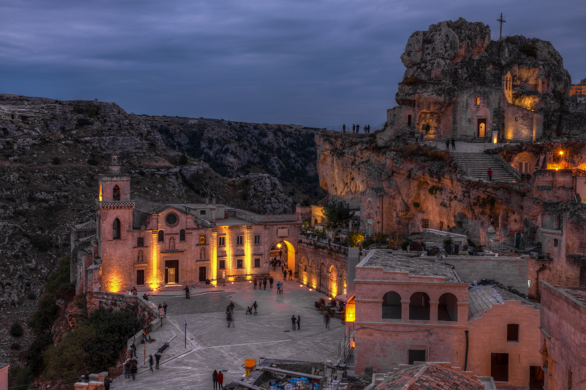 Matera Blue Hour