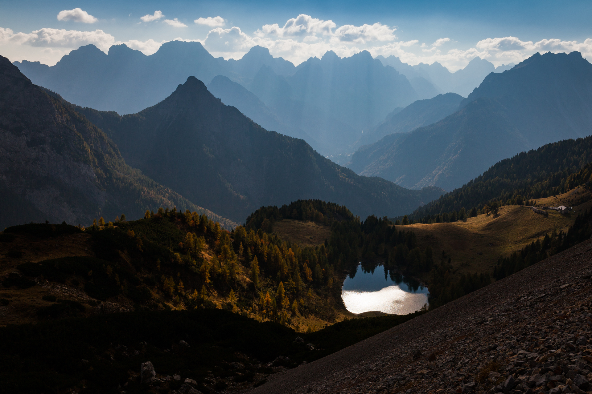 Lo specchio - Lago di Bordaglia