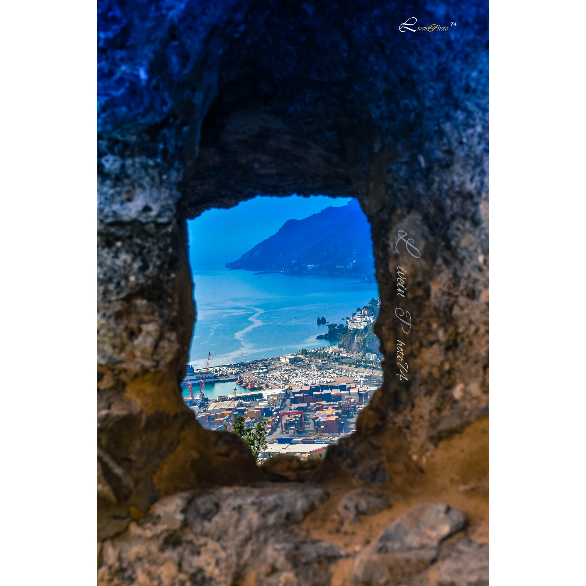 the world from a porthole
