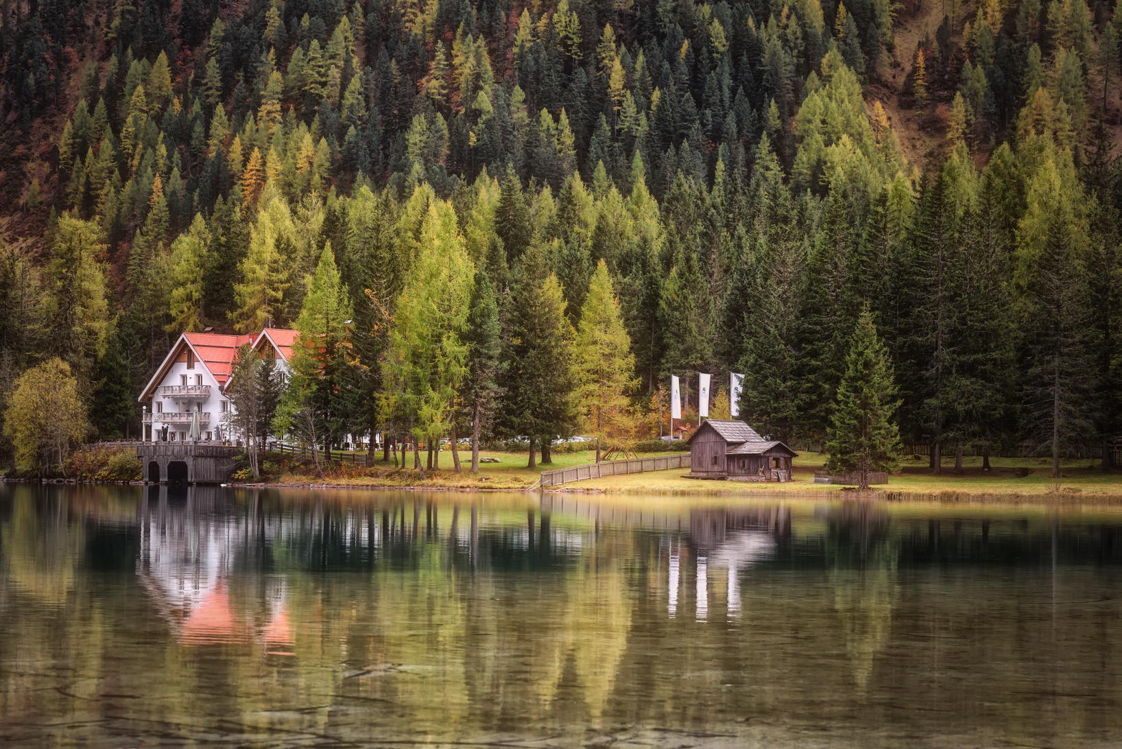 The house on the lake (Anterselva)