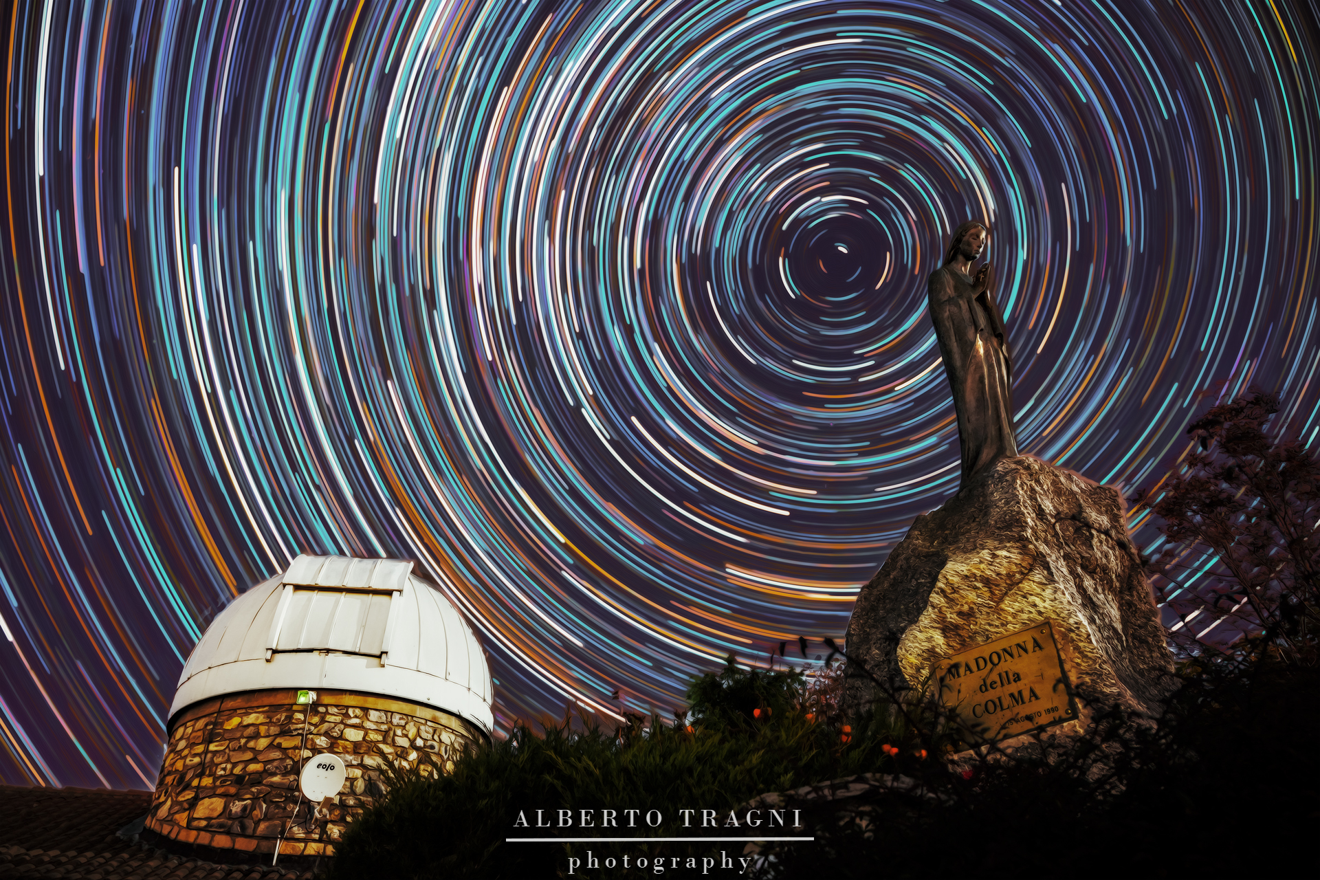 The Madonna della Colma and the observatory