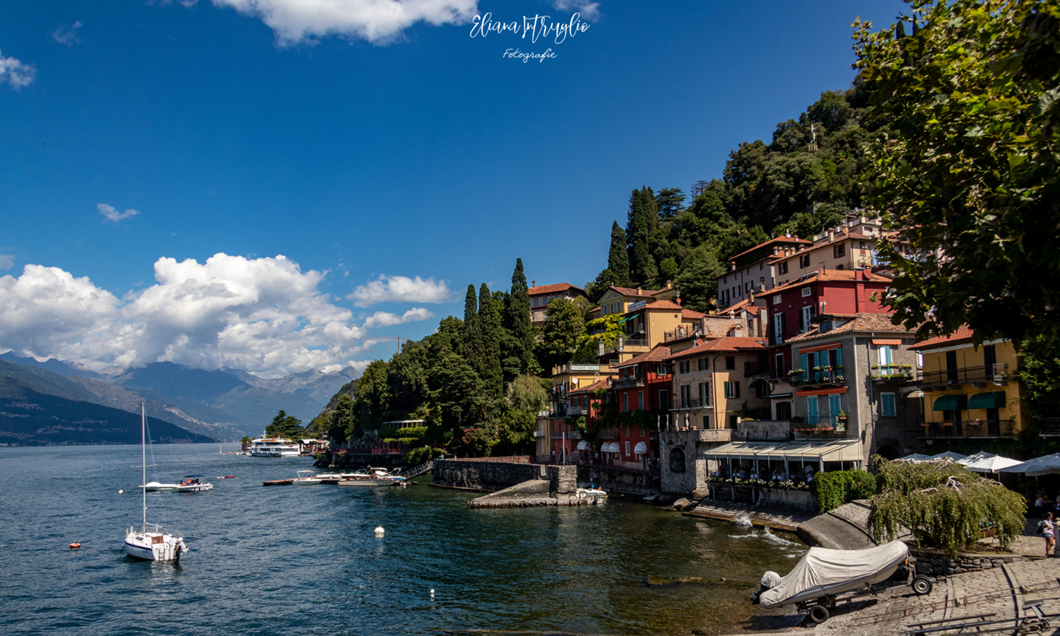 Color palette in Varenna