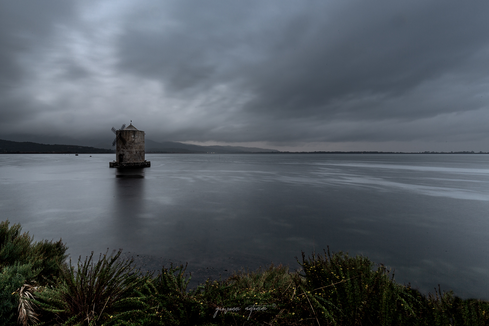 The Spanish mill of Orbetello