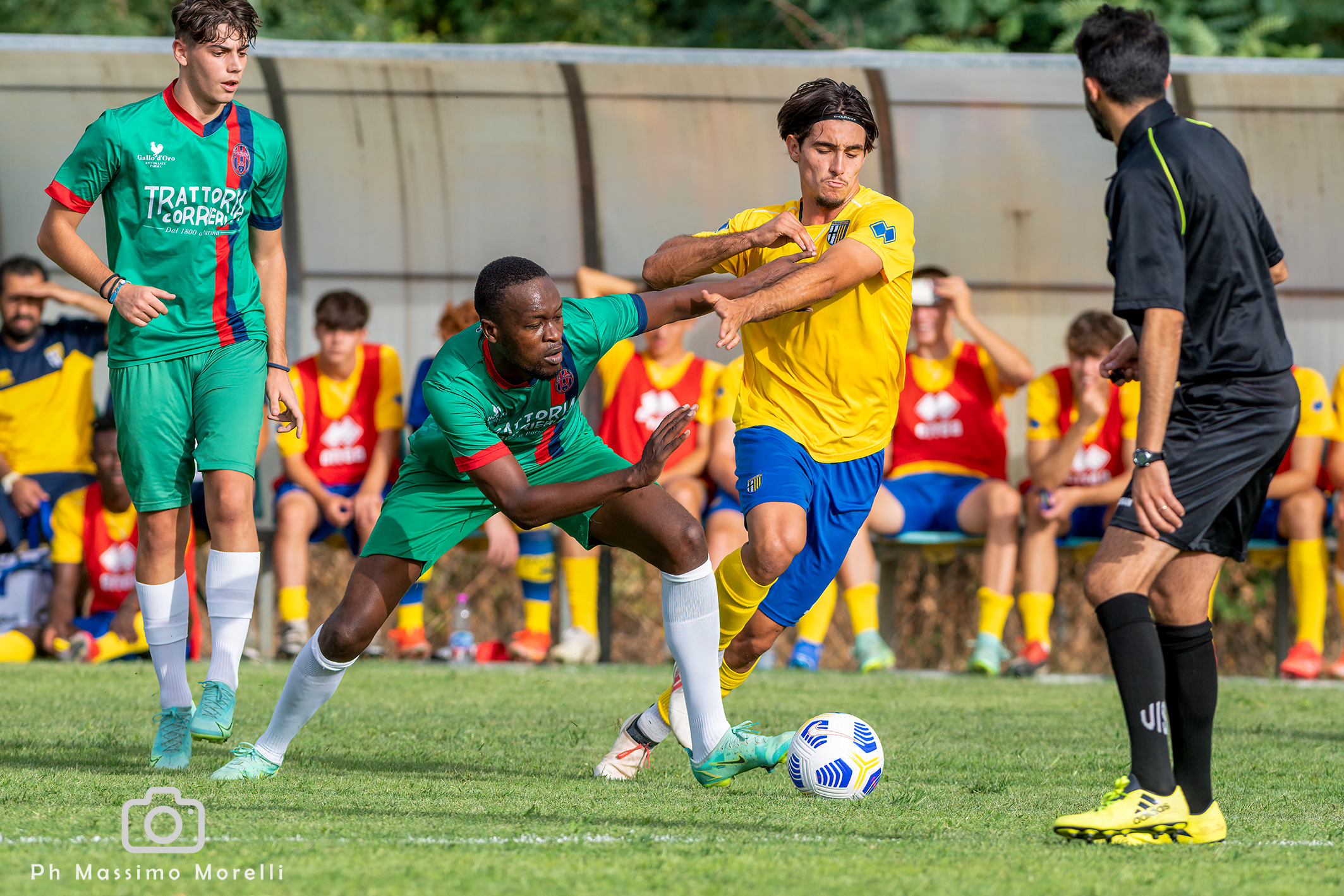 You fight for the ball