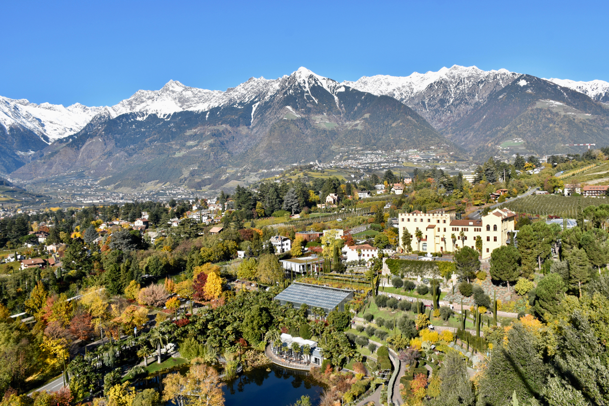Trautmannsdorf il giardino botanico di Merano