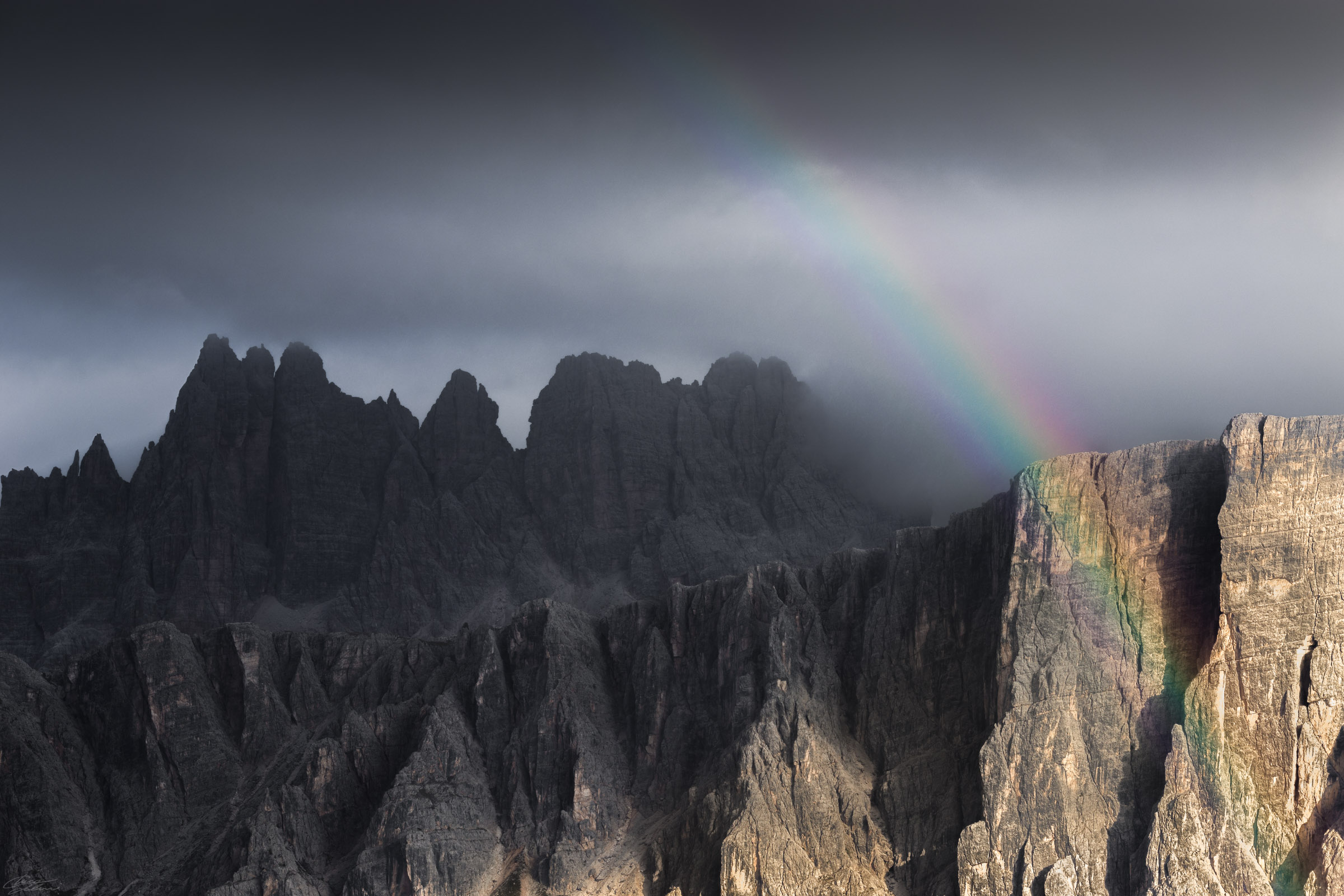 La Croda e l'arcobaleno