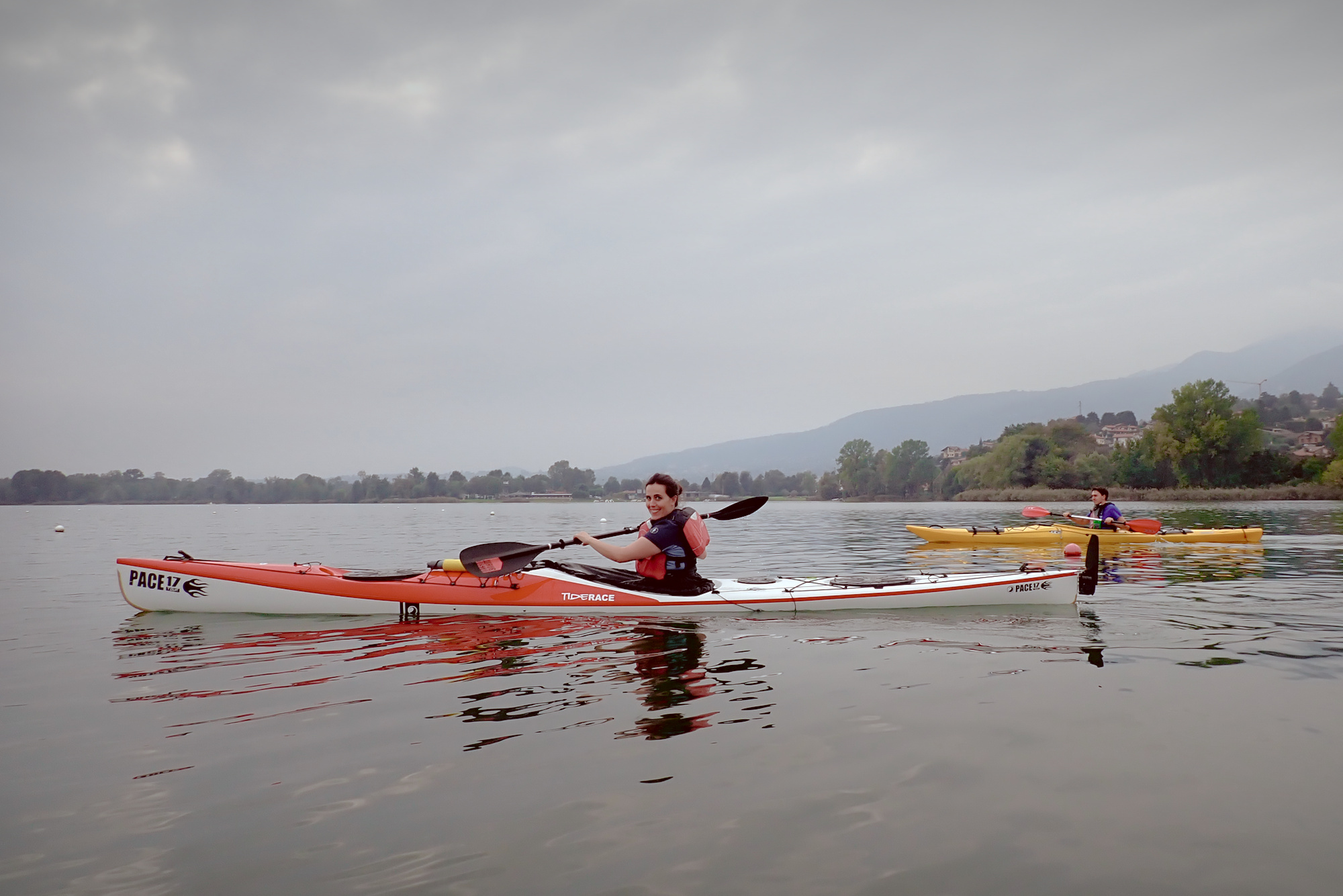 a Pusiano con un po' di scighera