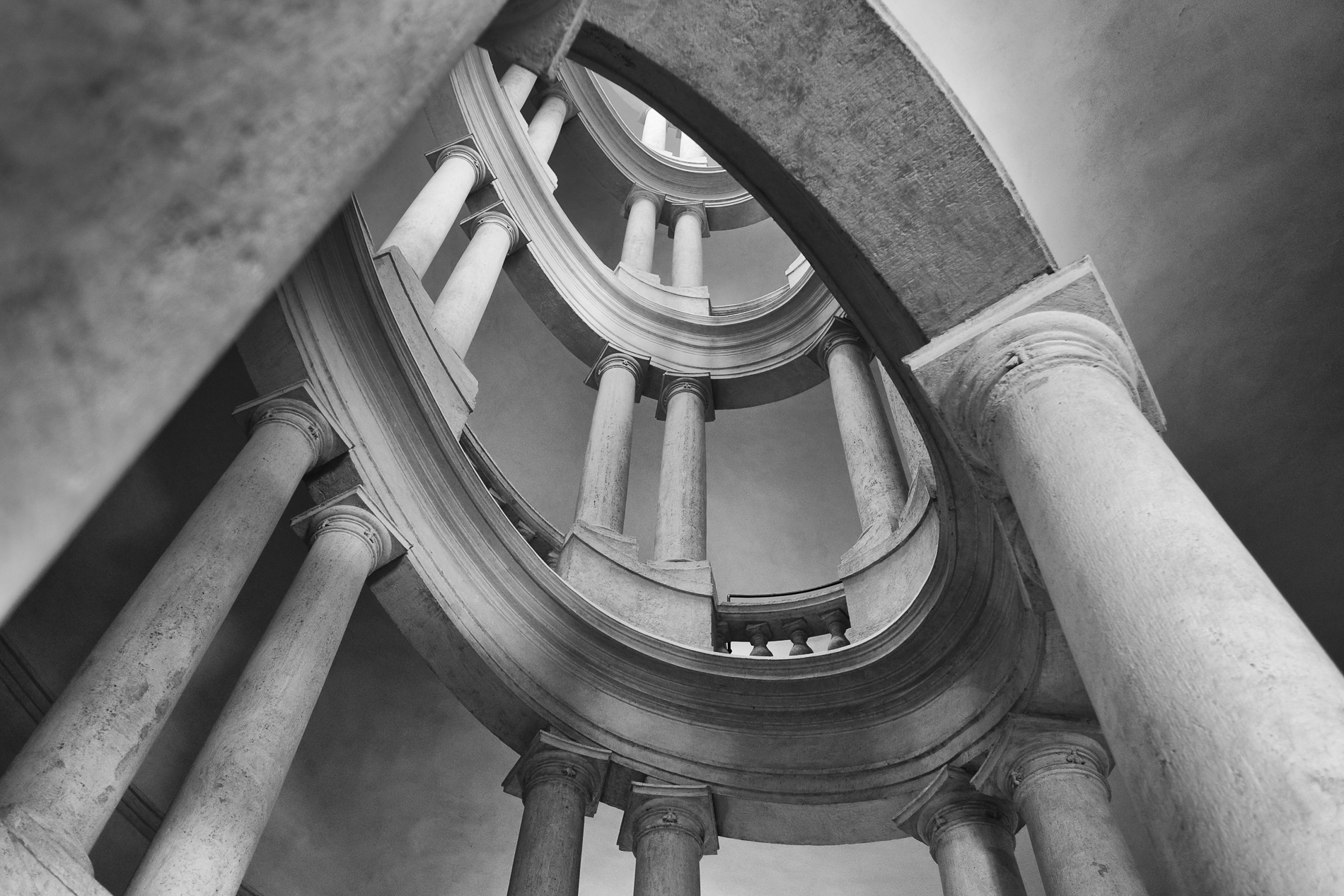 Scala elicoidale del Borromini (1633-1634)