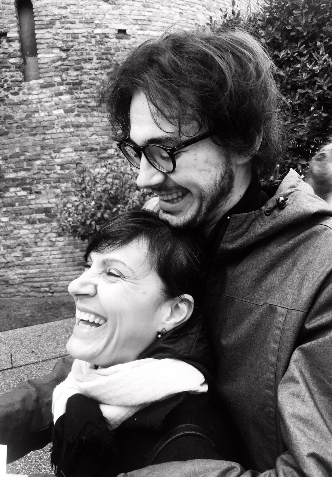 Mother (maria Luisa) and son (Edo)