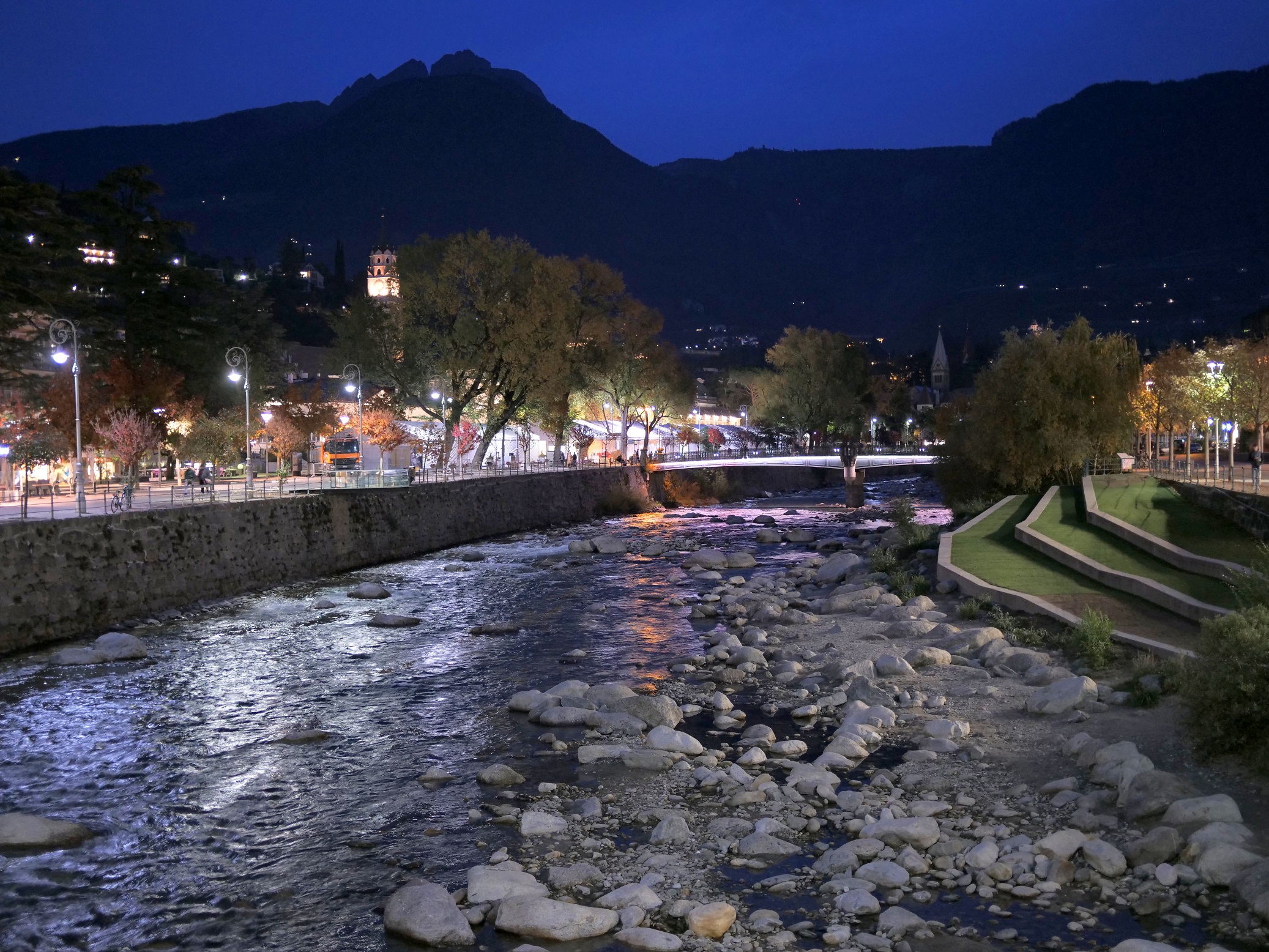 Merano in the late evening