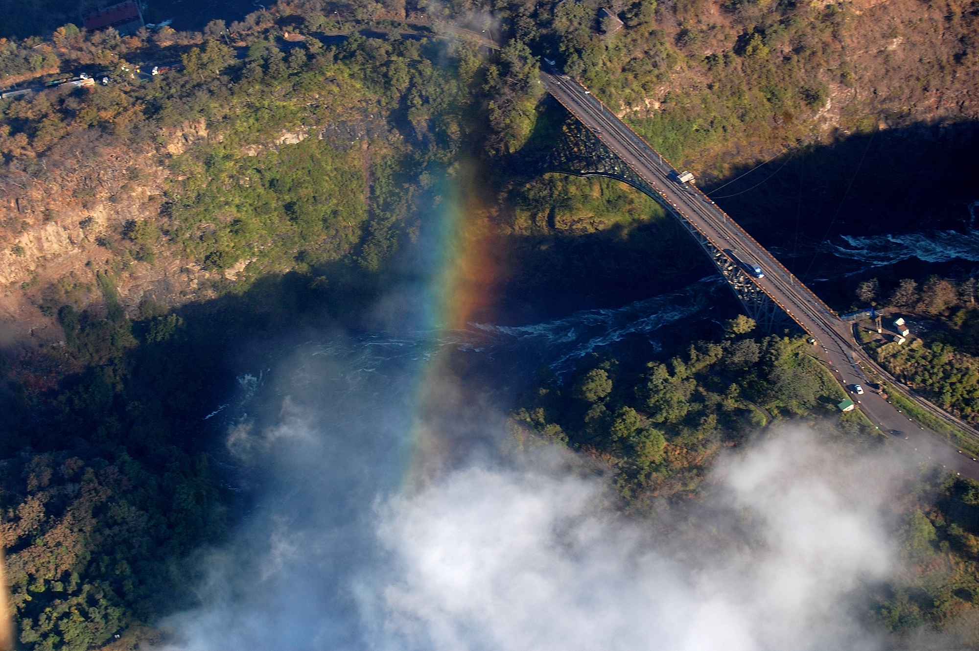 Rainbow on the Zambezi River