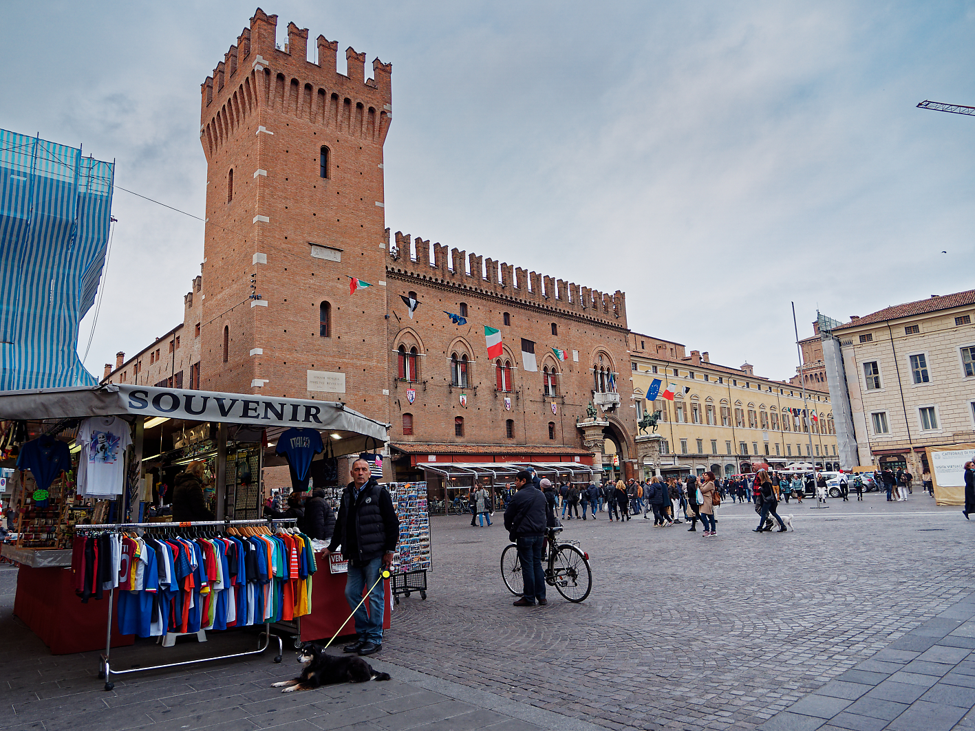 Piazza in Ferrara