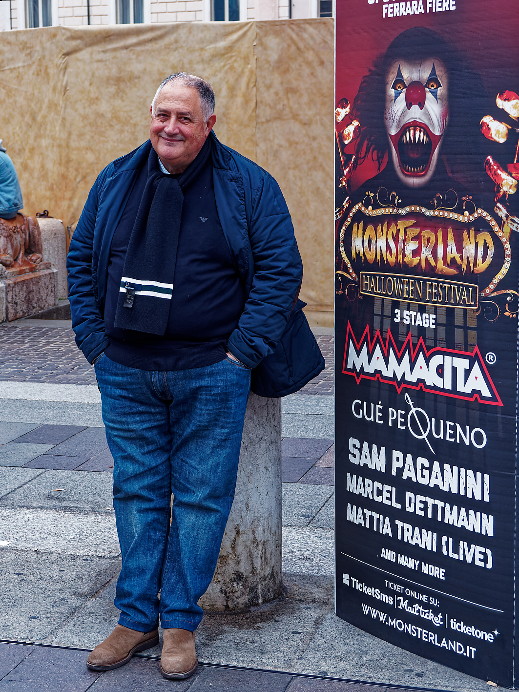 Grotesque programs in Ferrara