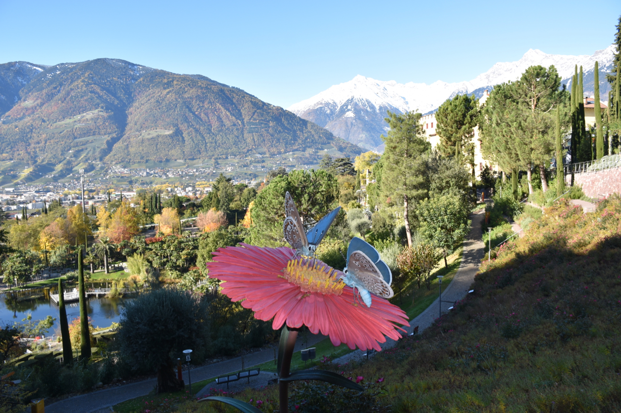 Trautmannsdorf il giardino botanico di Merano