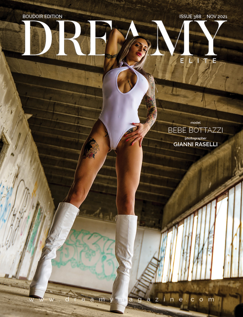 White Boots - Dreamy Magazine Boudoir Edition 11/2021