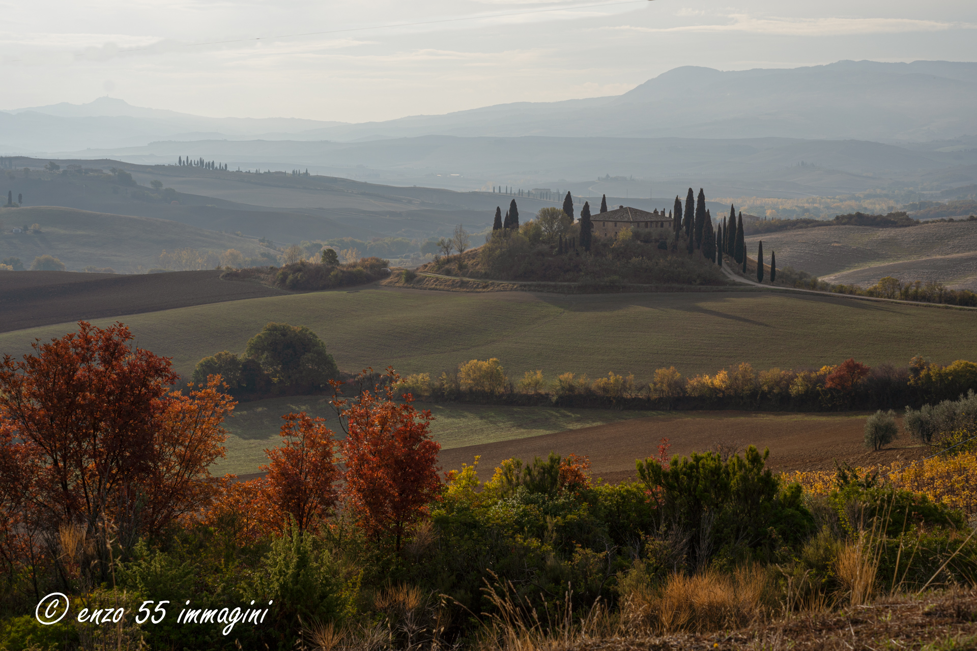 panorama val d'orcia