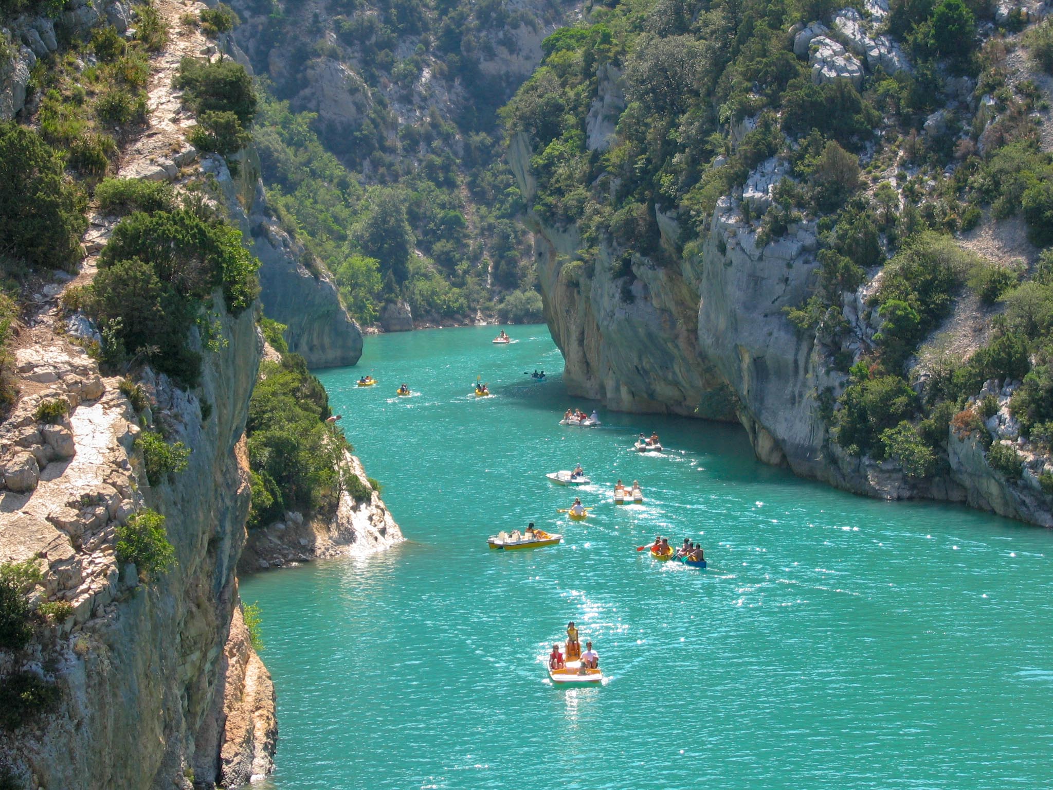 Navigare sul Verdon