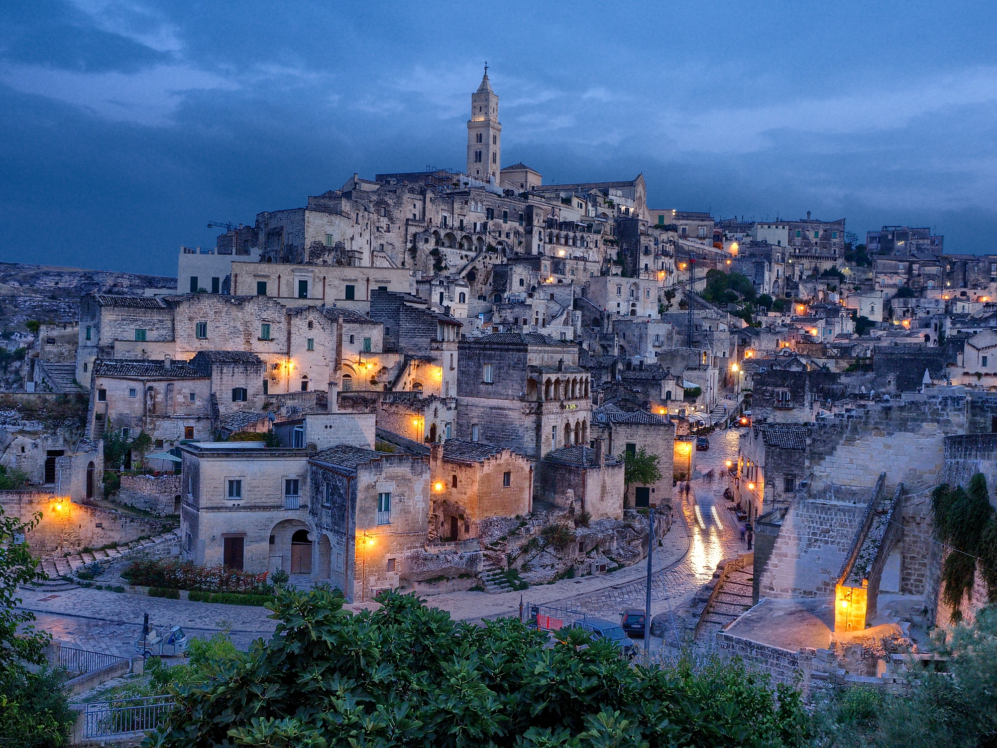 Matera by night