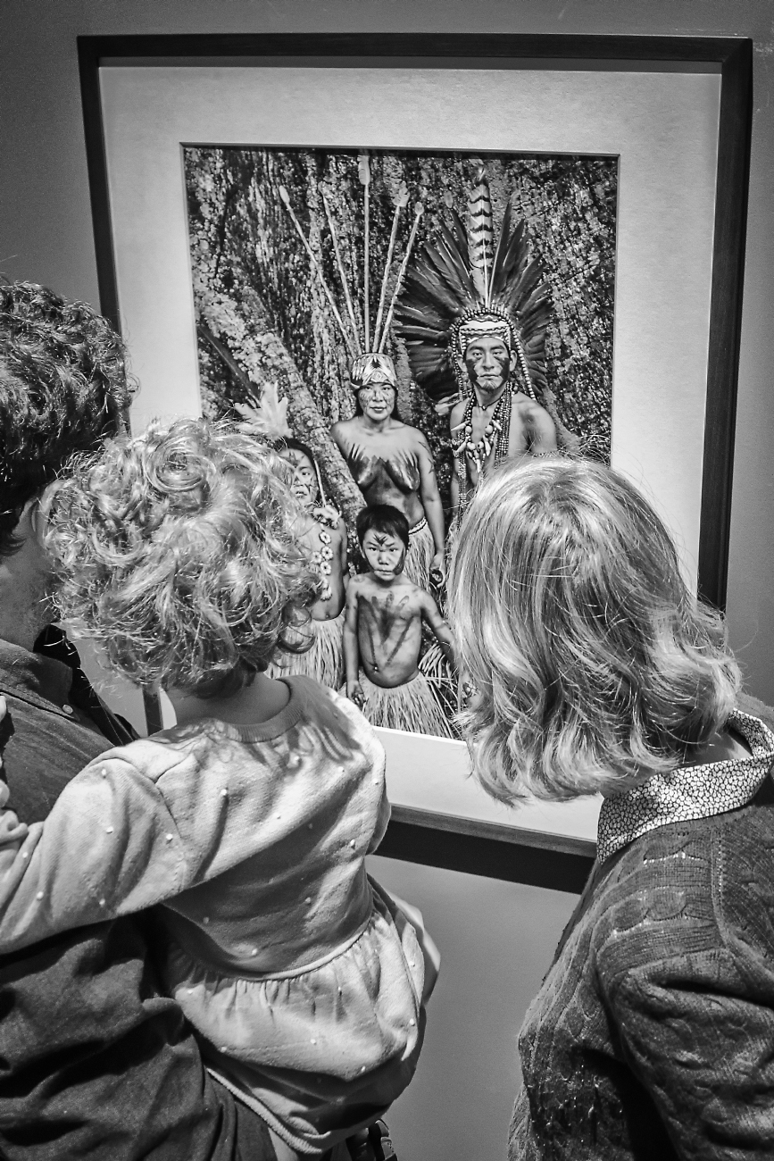 salgado al maxxi - due famiglie a confronto