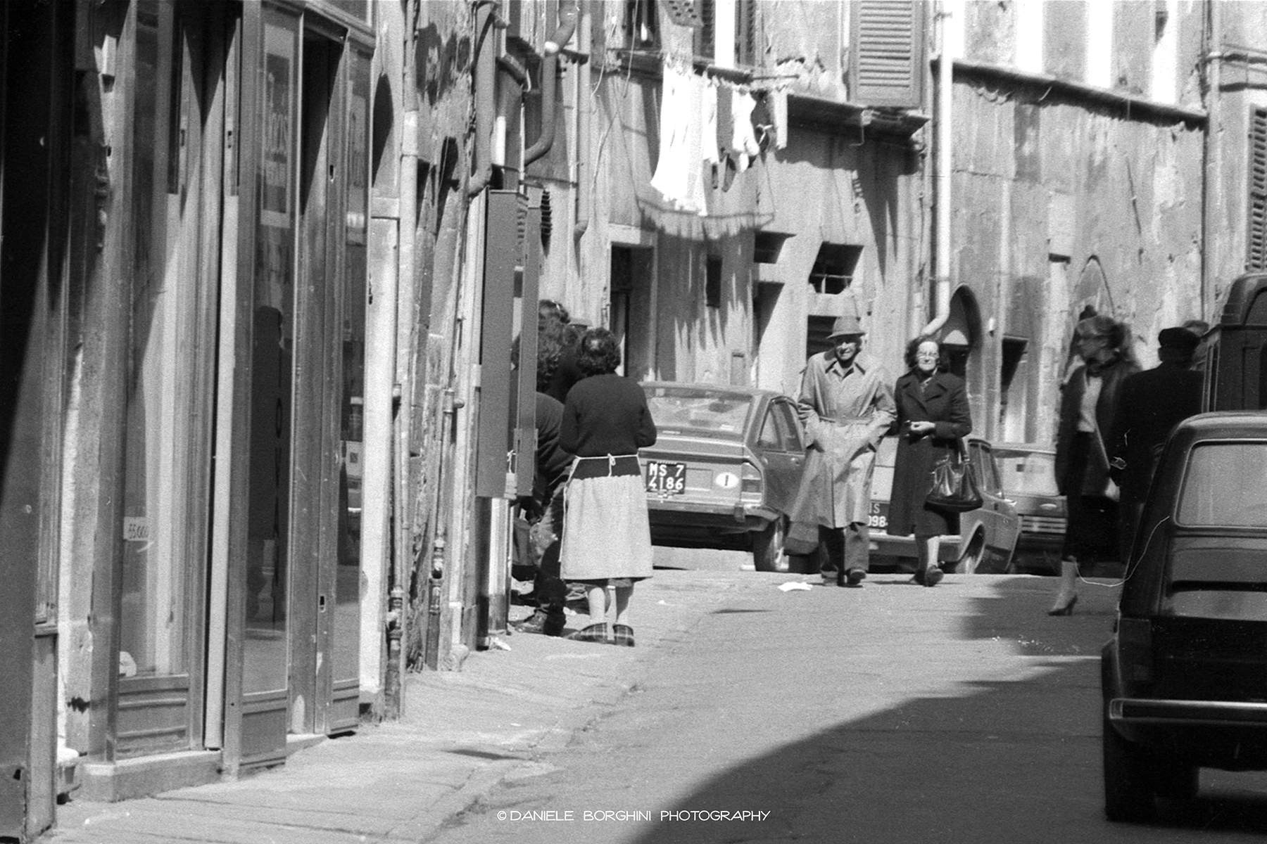 Old neighborhood streets