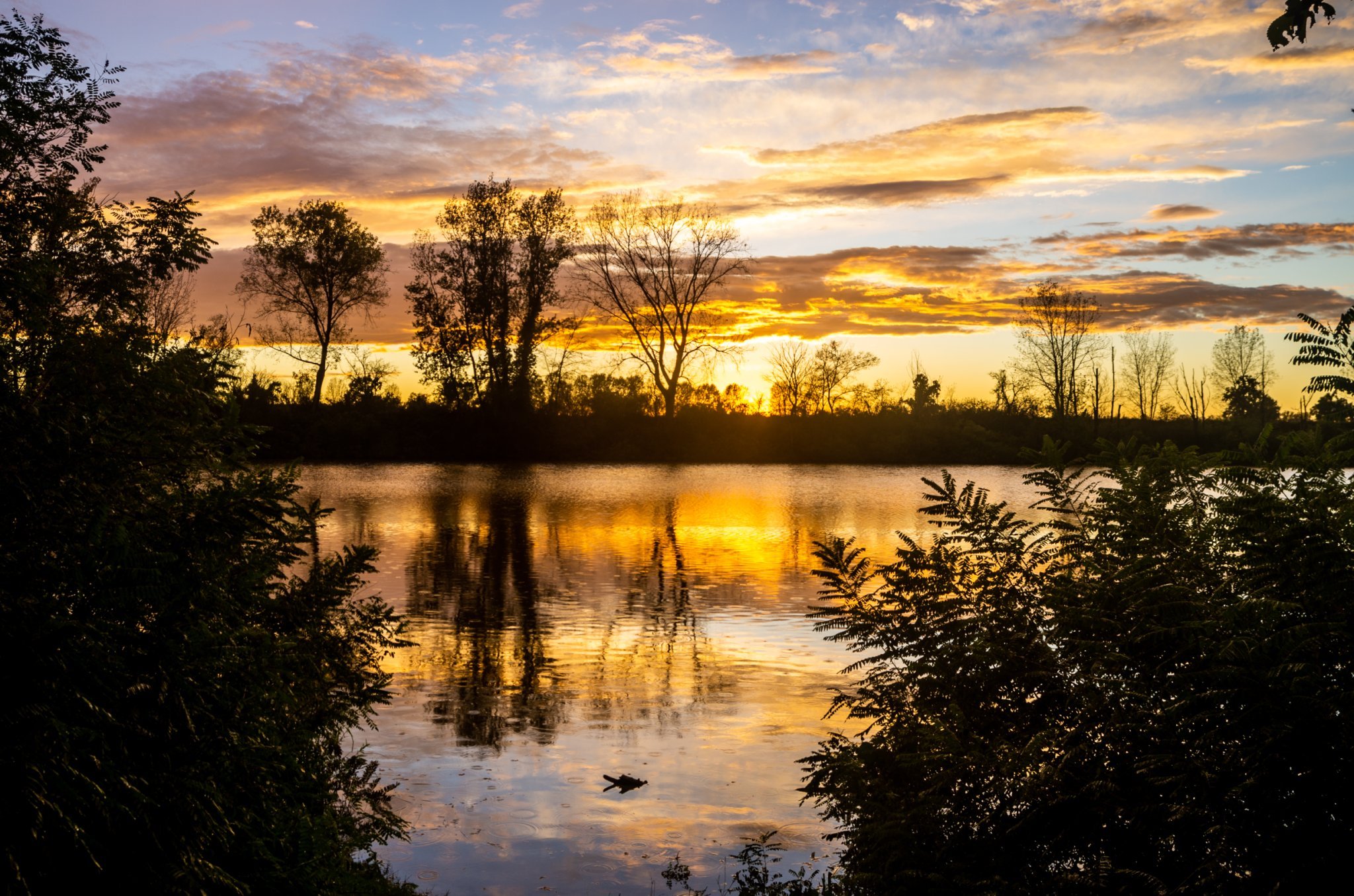 Tramonto sulla Lanca