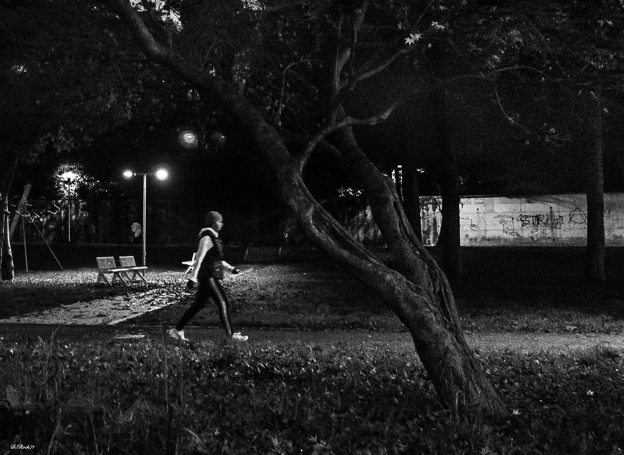 walkin' through the park