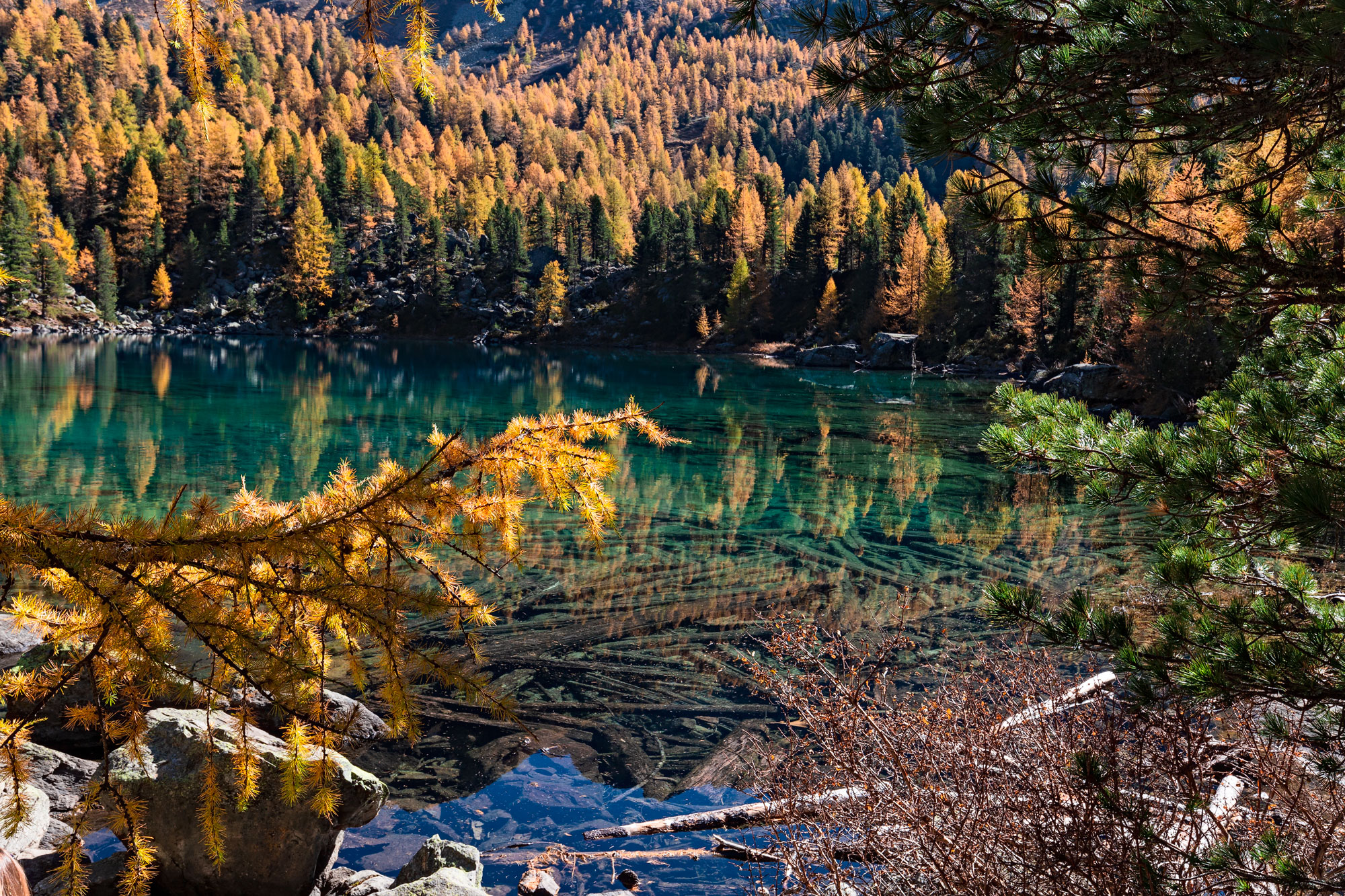 Reflections at Lake Saoseo