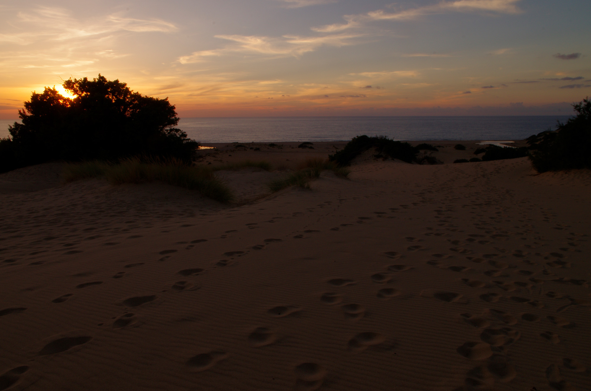 Sono tutti andati ad ammirare il tramonto