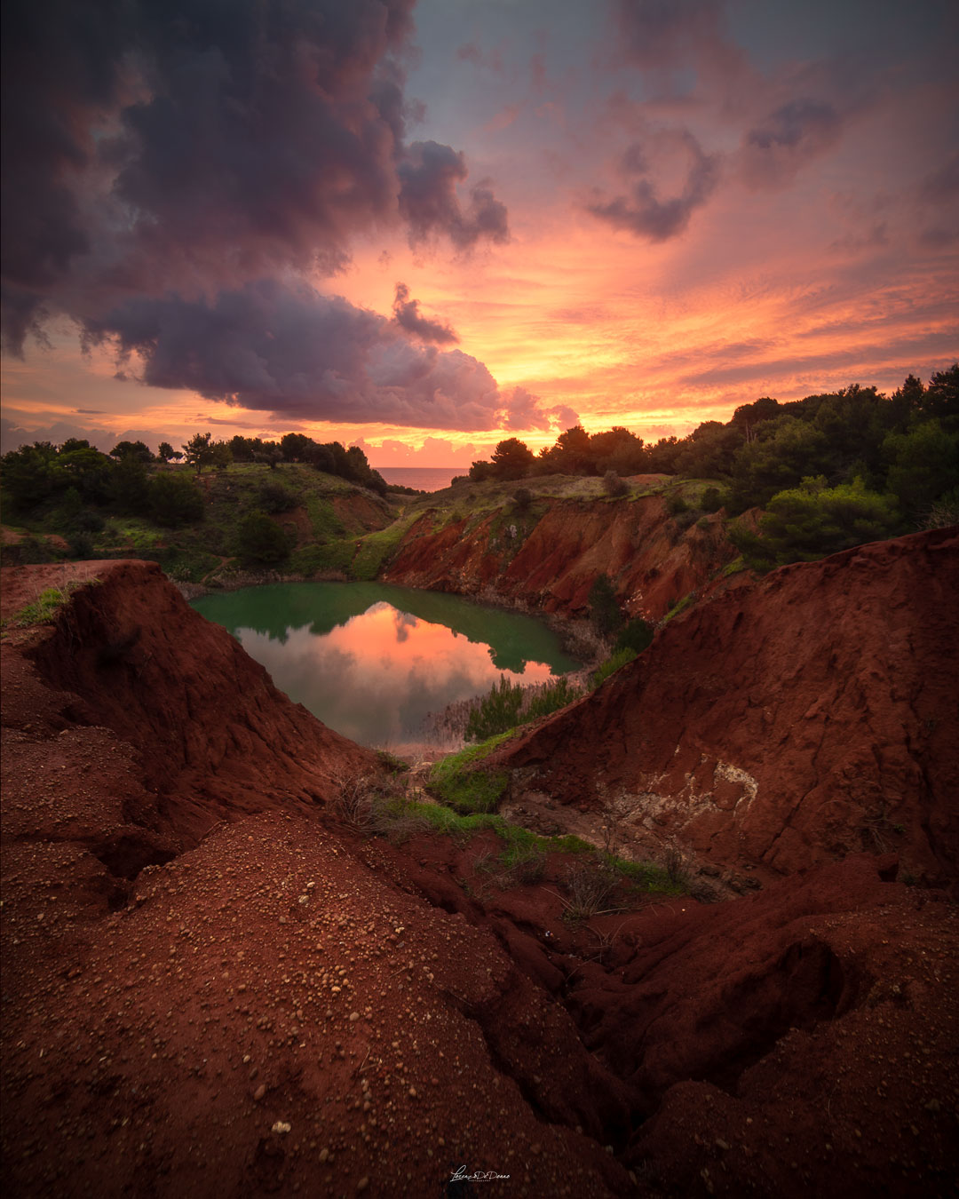 Bauxite quarry