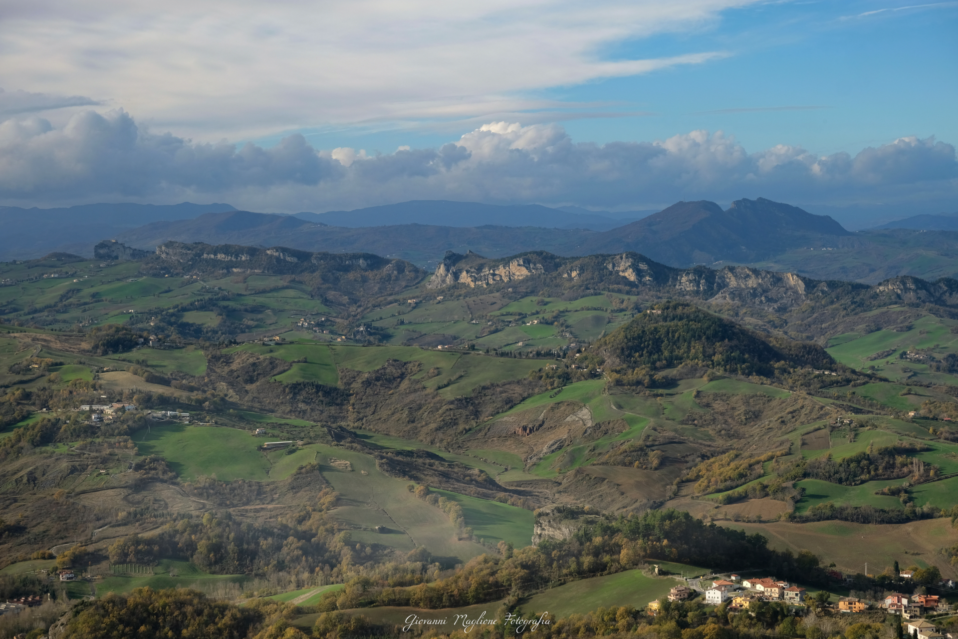 RIMINI HINTERLAND SEEN FROM SAN MARINO 1