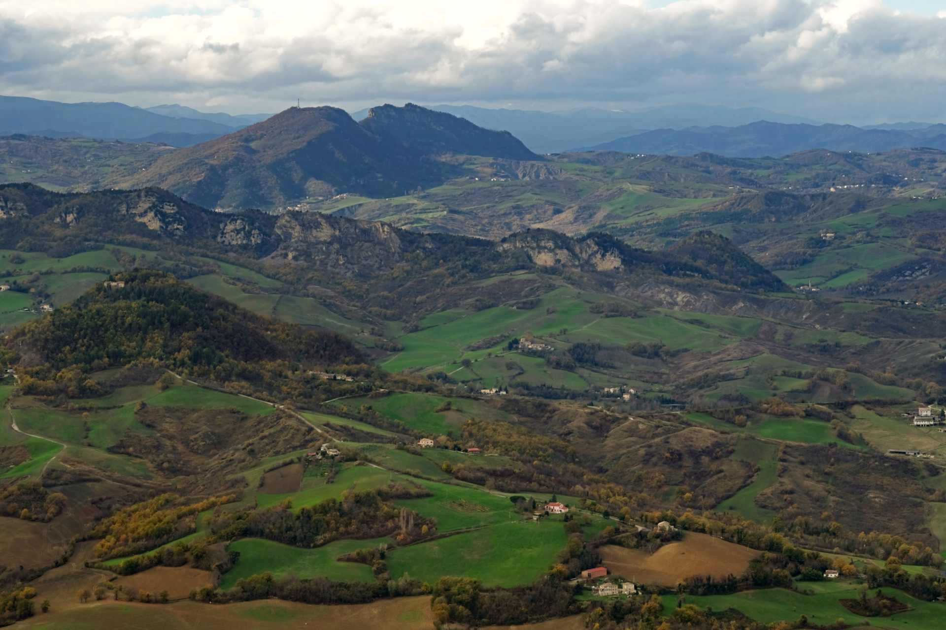 RIMINI HINTERLAND SEEN FROM SAN MARINO 2