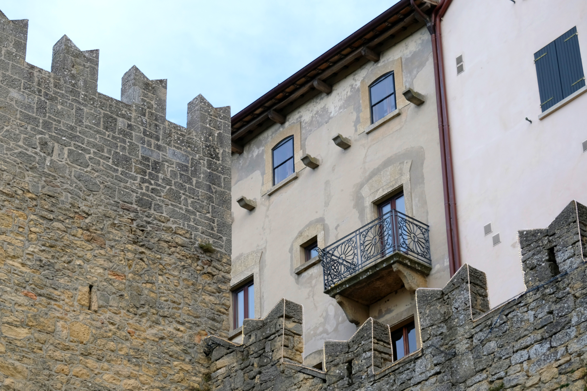 Detail of borgo San Marino