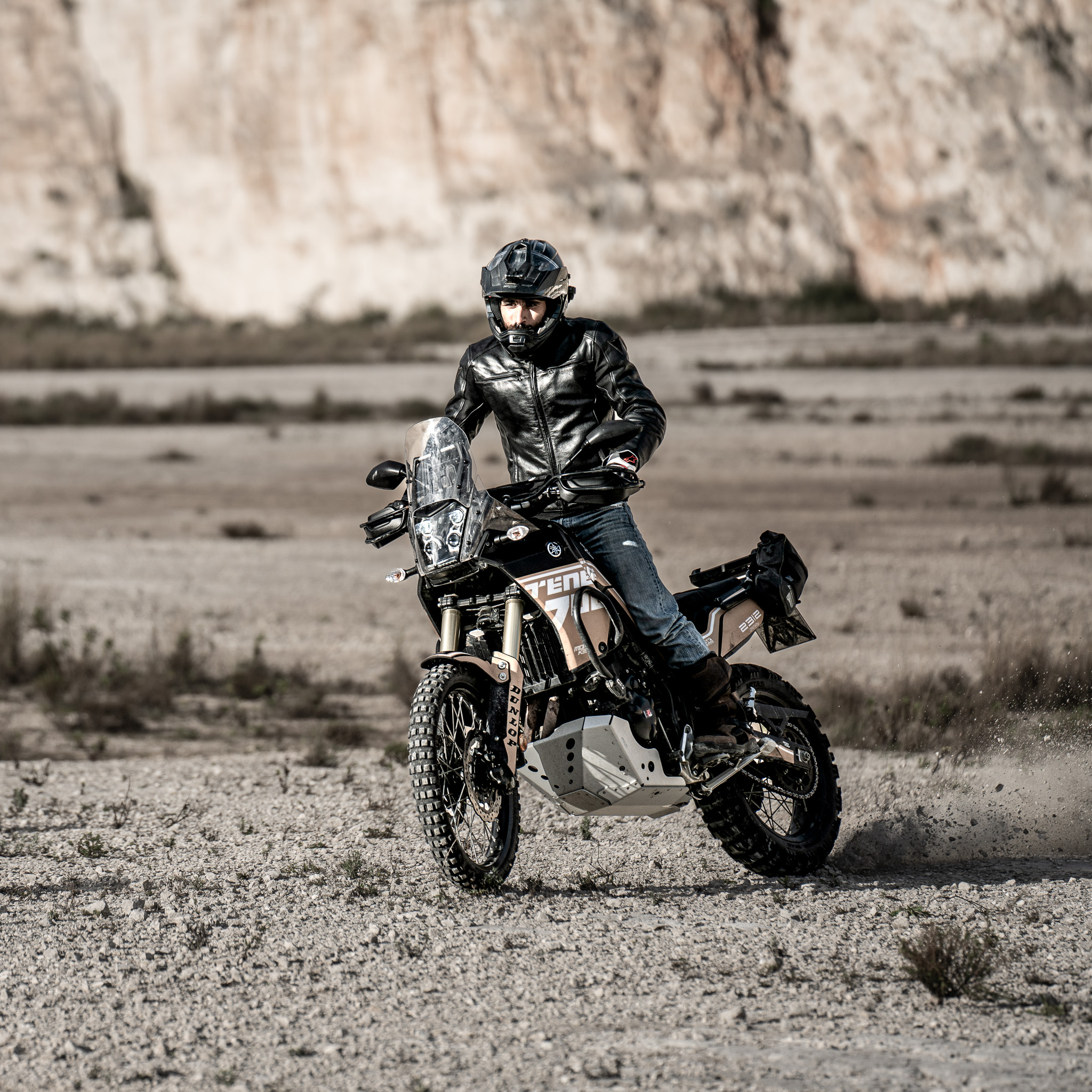 Max Enduro nella cava