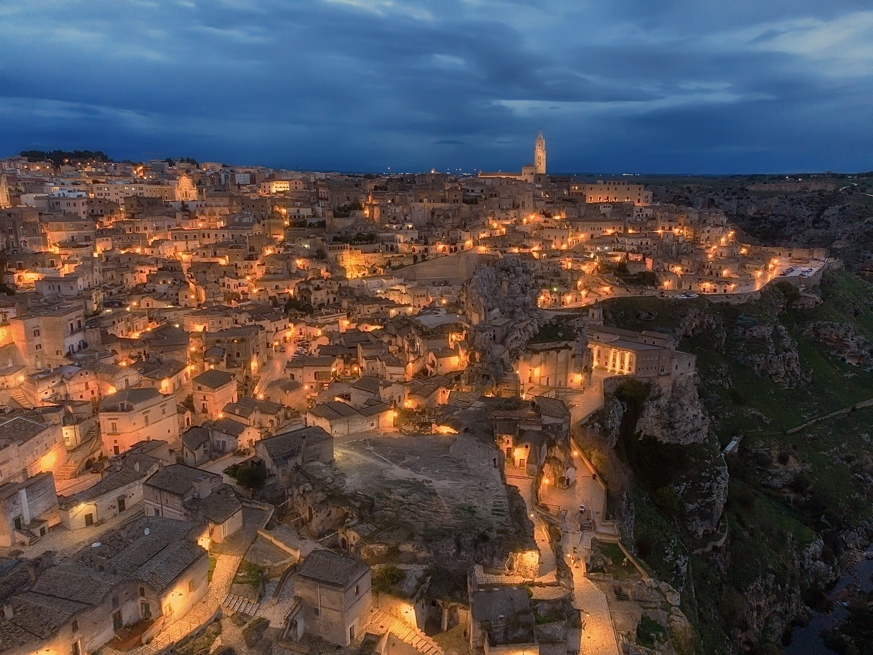 Matera Blue Hour