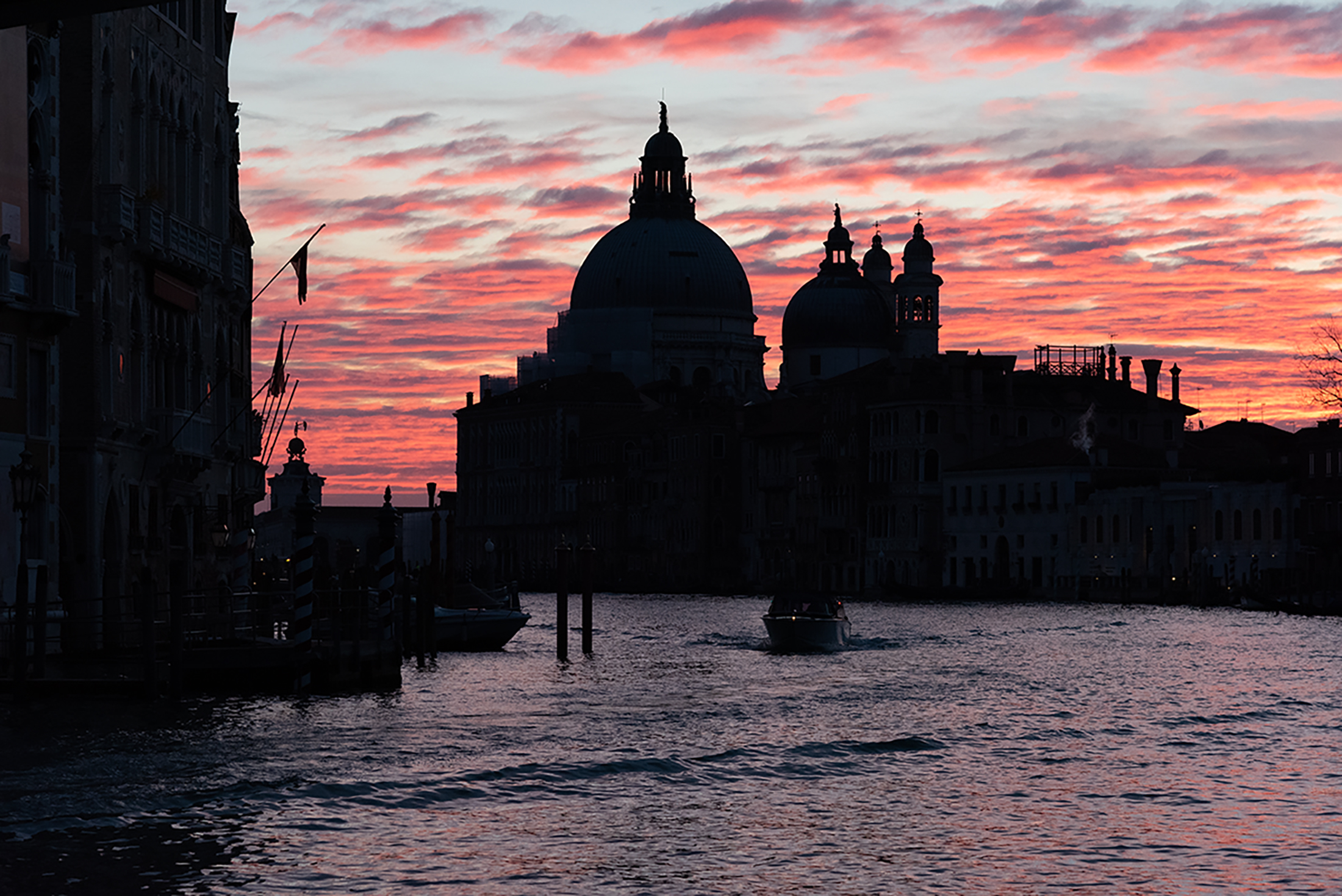 Basilica Della Salute Venezia, al risveglio Alba