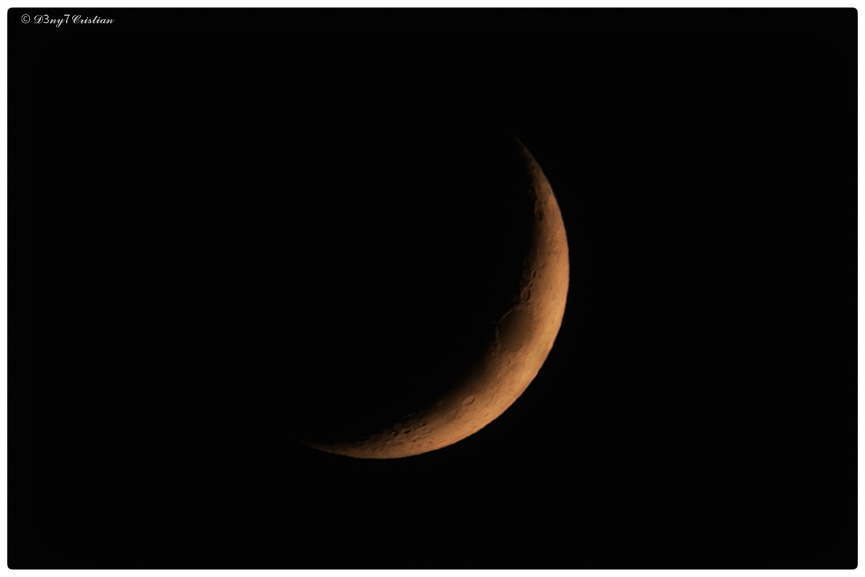 The crescent moon