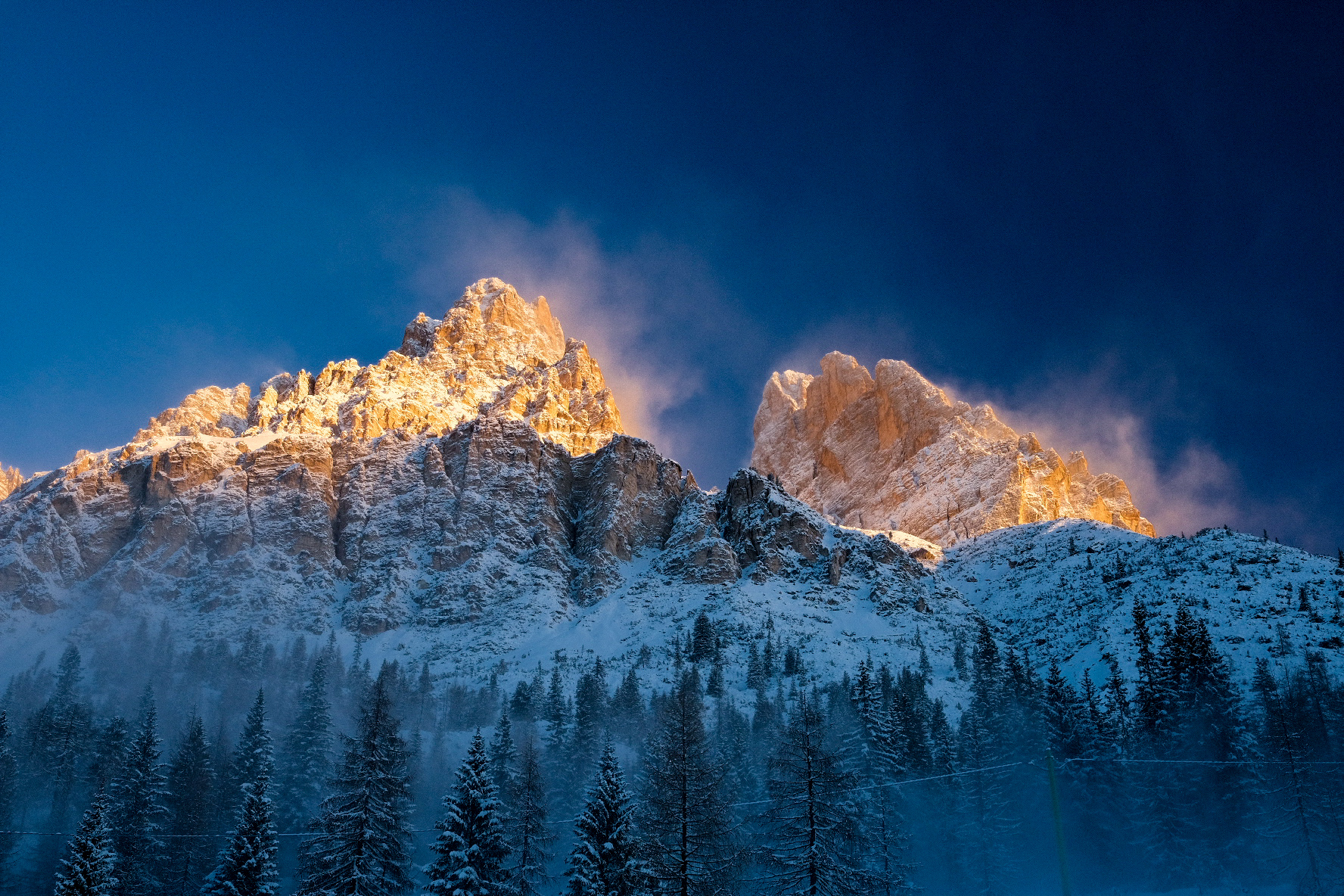 Alba sulle Dolomiti
