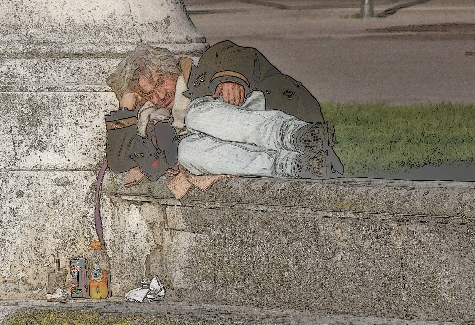 La Crisi...o clochard...