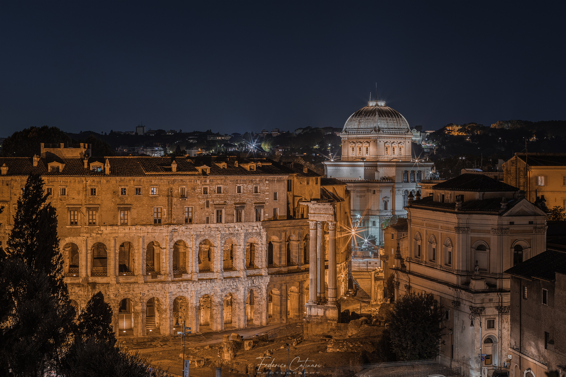 Tempio Maggiore e Teatro Marcello, Roma